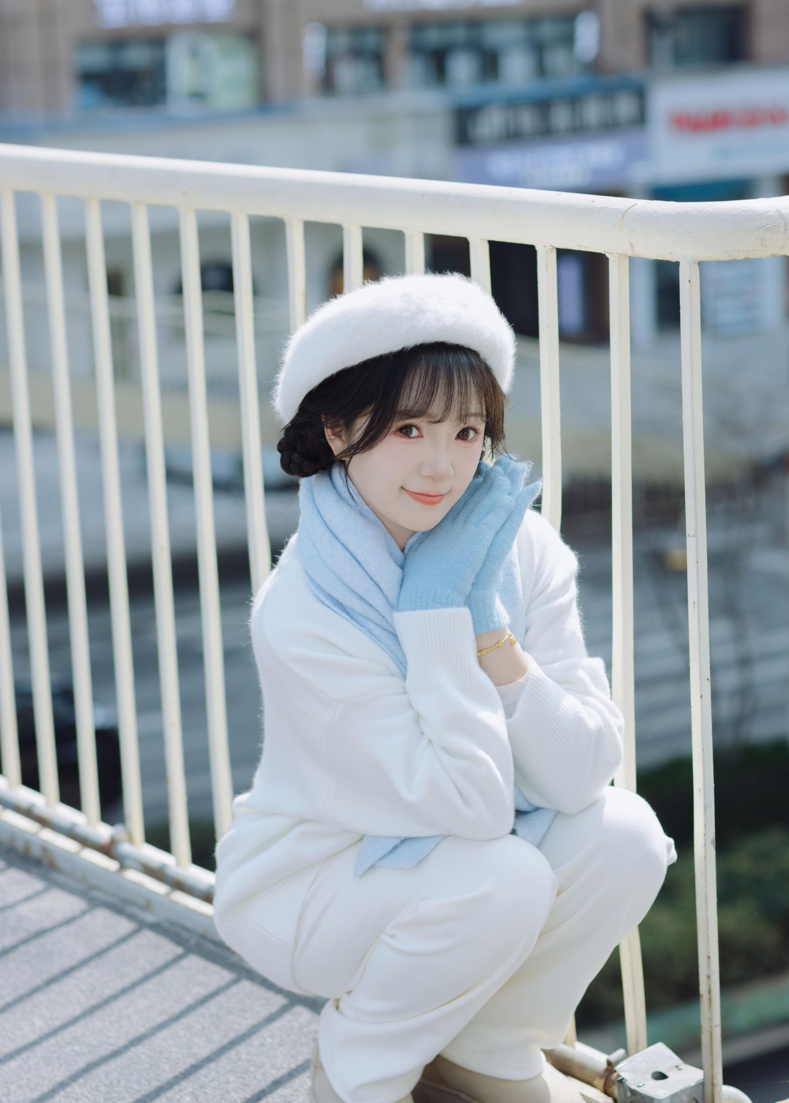 鱼泡泡 – 《天桥上的蓝色冬季》[20P] 插图2