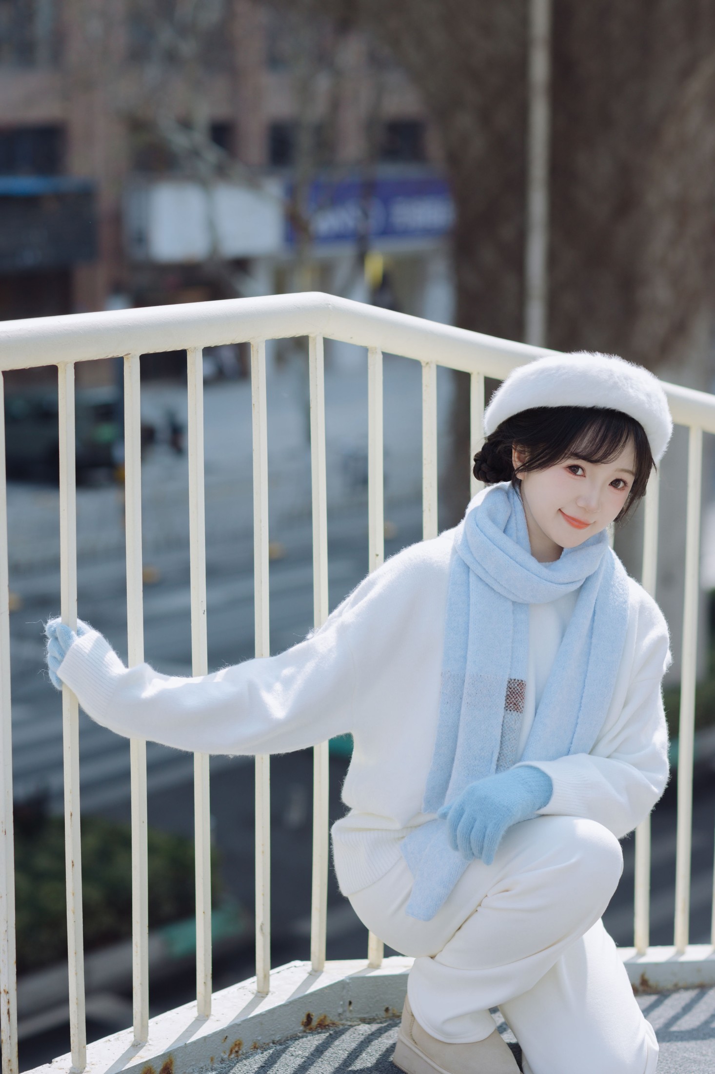 鱼泡泡 – 《天桥上的蓝色冬季》[20P] 插图5