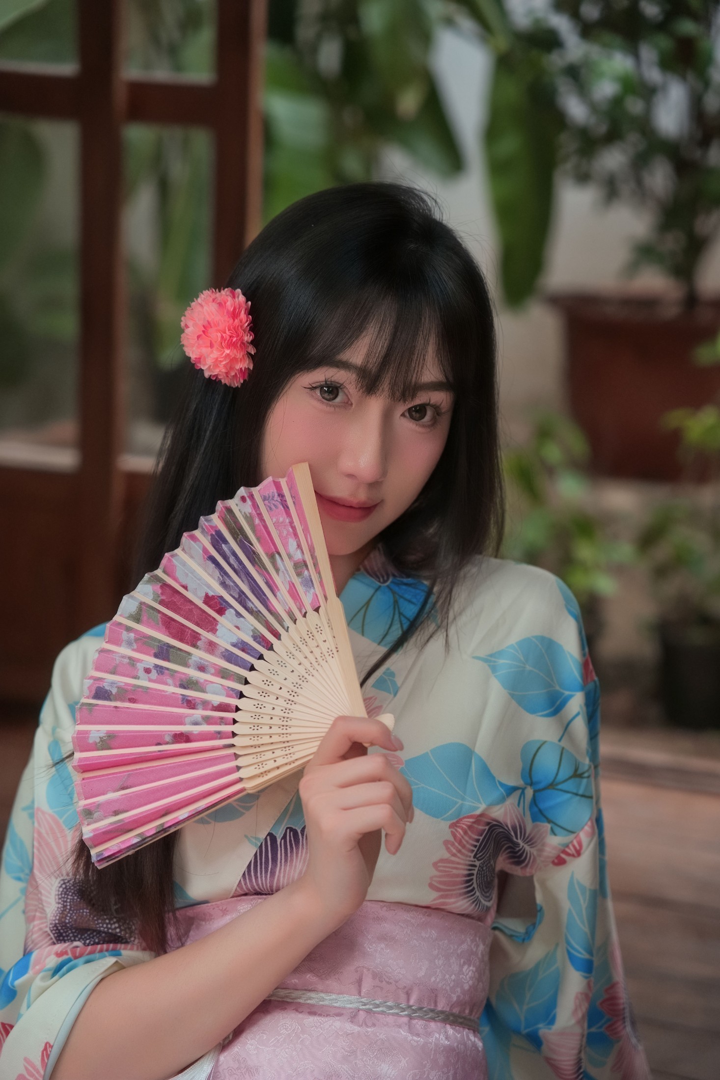 KK – 《和服少女的日系松弛感瞬间》[27P] 插图5