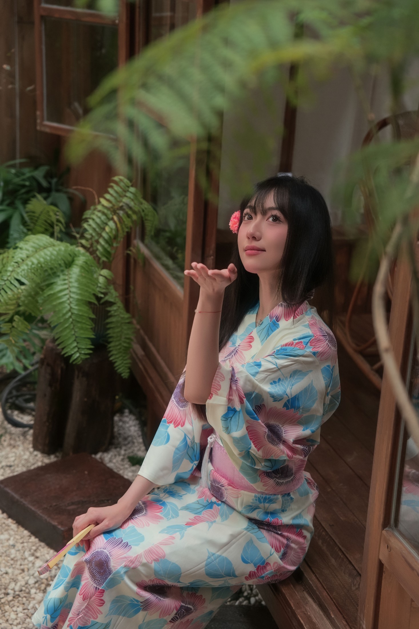 KK – 《和服少女的日系松弛感瞬间》[27P] 插图4