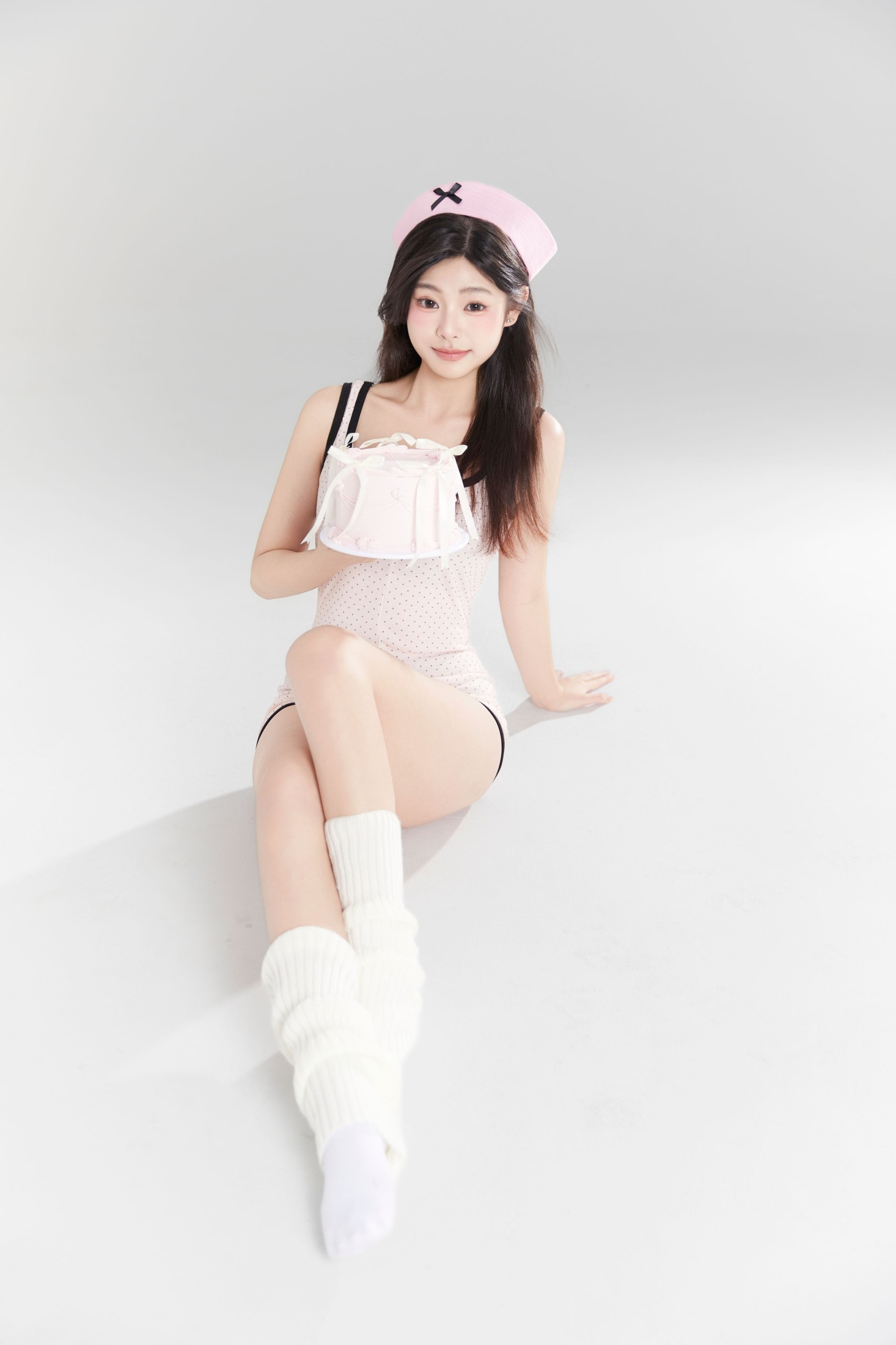 啊丹 – 《纯欲粉色空军写真》[21P] 插图5