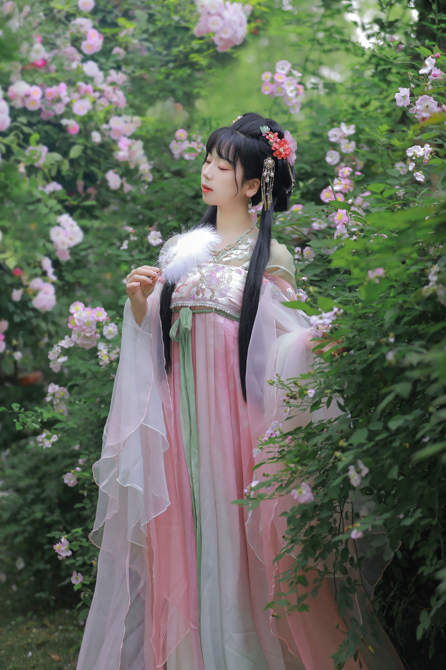 周周Ay – 《花丛少女》[21P] 插图5