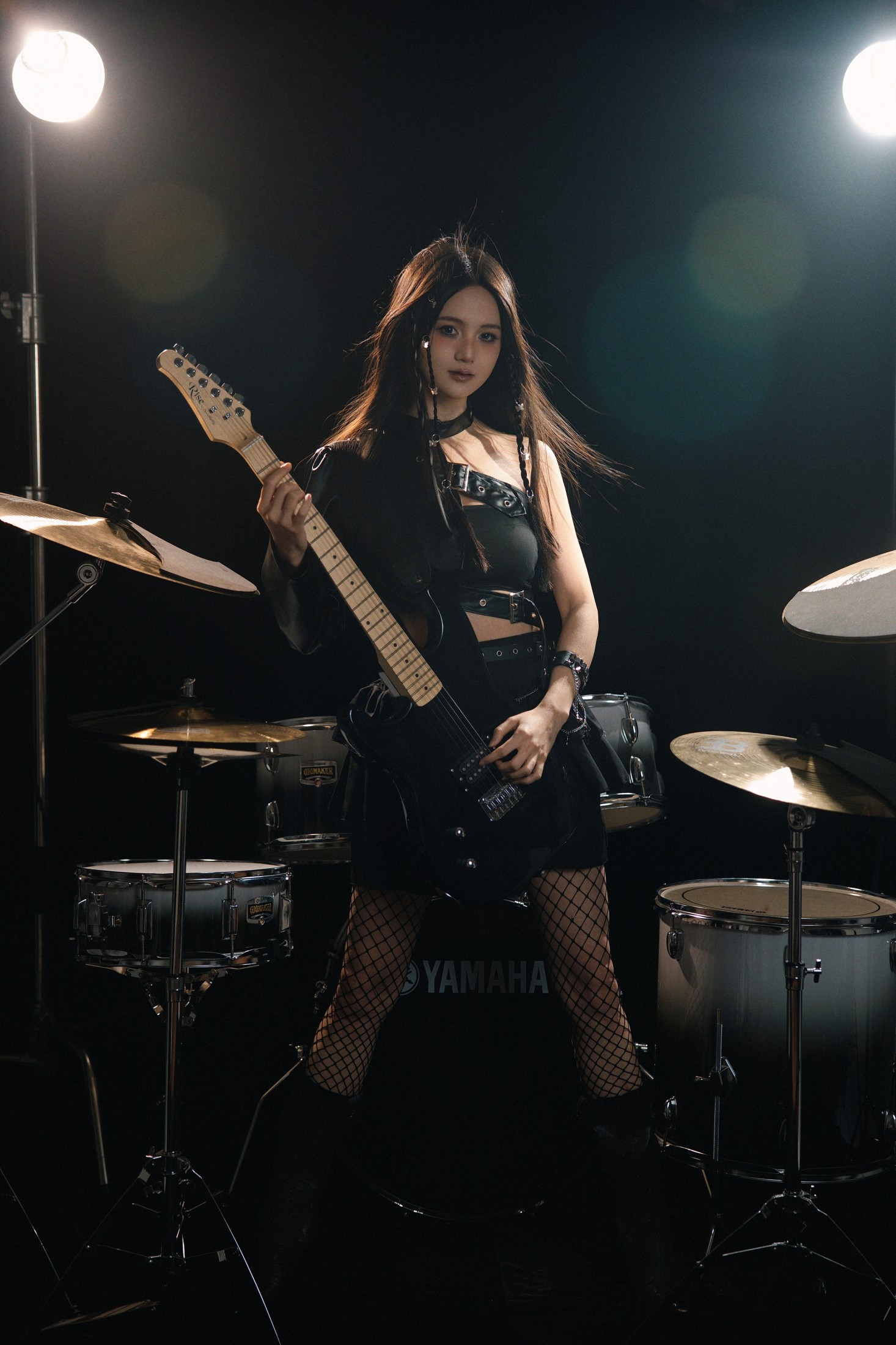 都都 莎莎 – 《暗黑乐队姐妹花》[22P]-66COS
