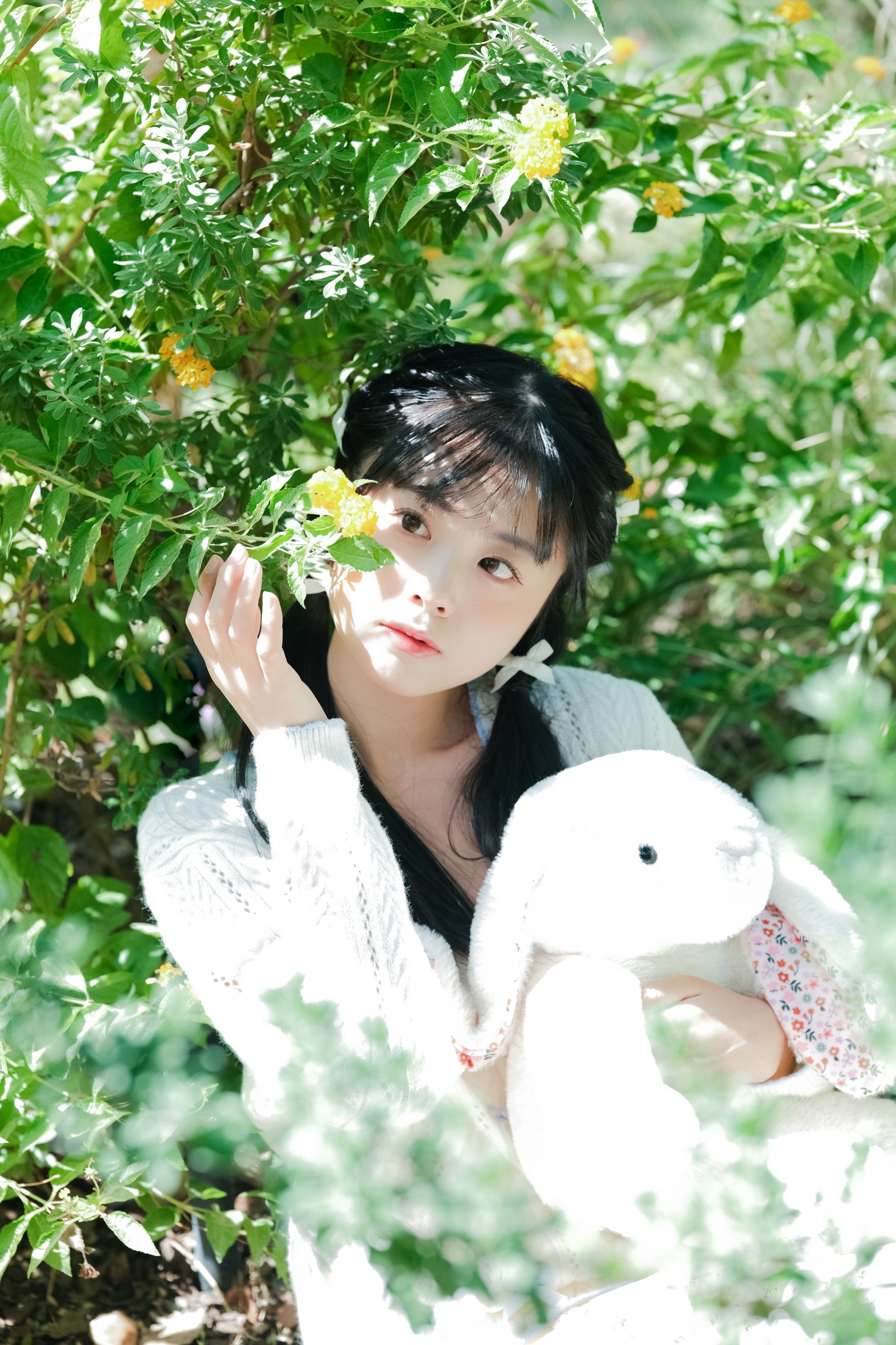 一只暖暖 – 《春天的漩涡》[25P]-66COS