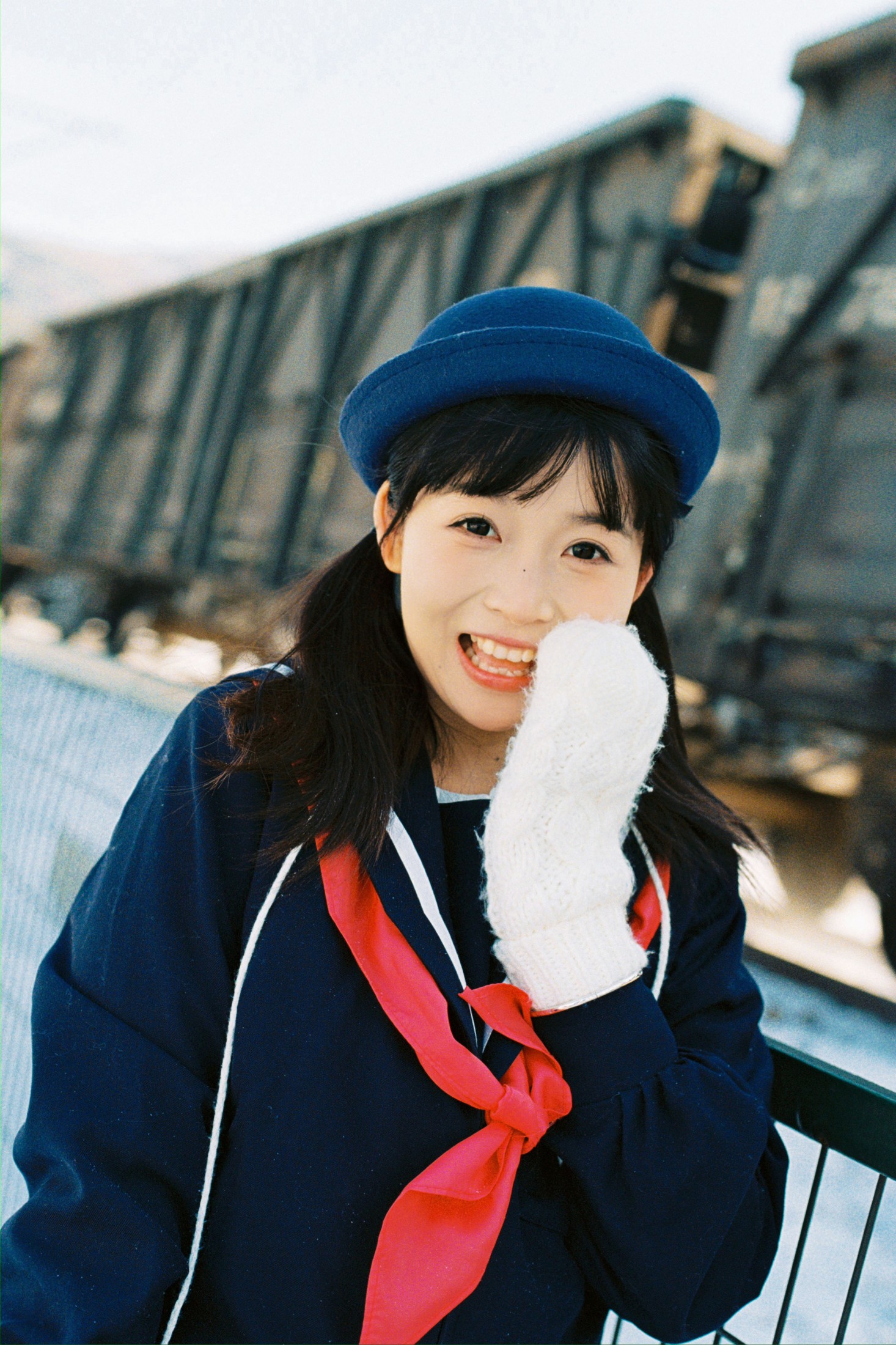 呼叫呼呼 – 《雪地里的jk》[29P]-66COS