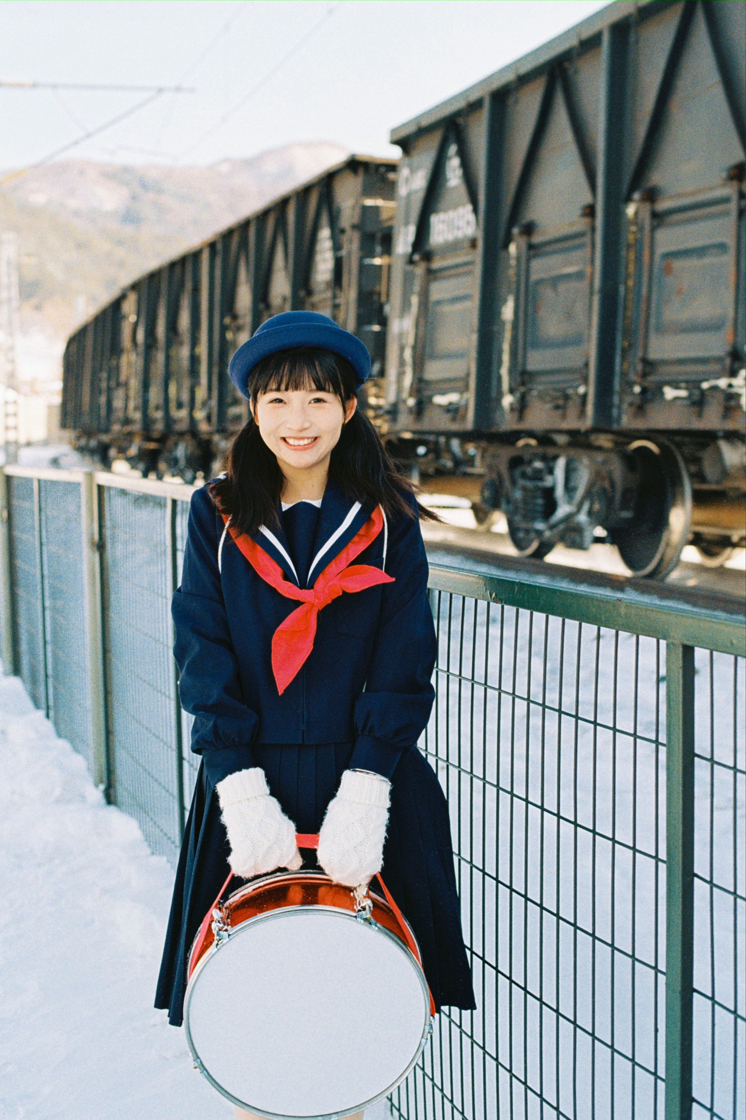 呼叫呼呼 – 《雪地里的jk》[29P] 插图3