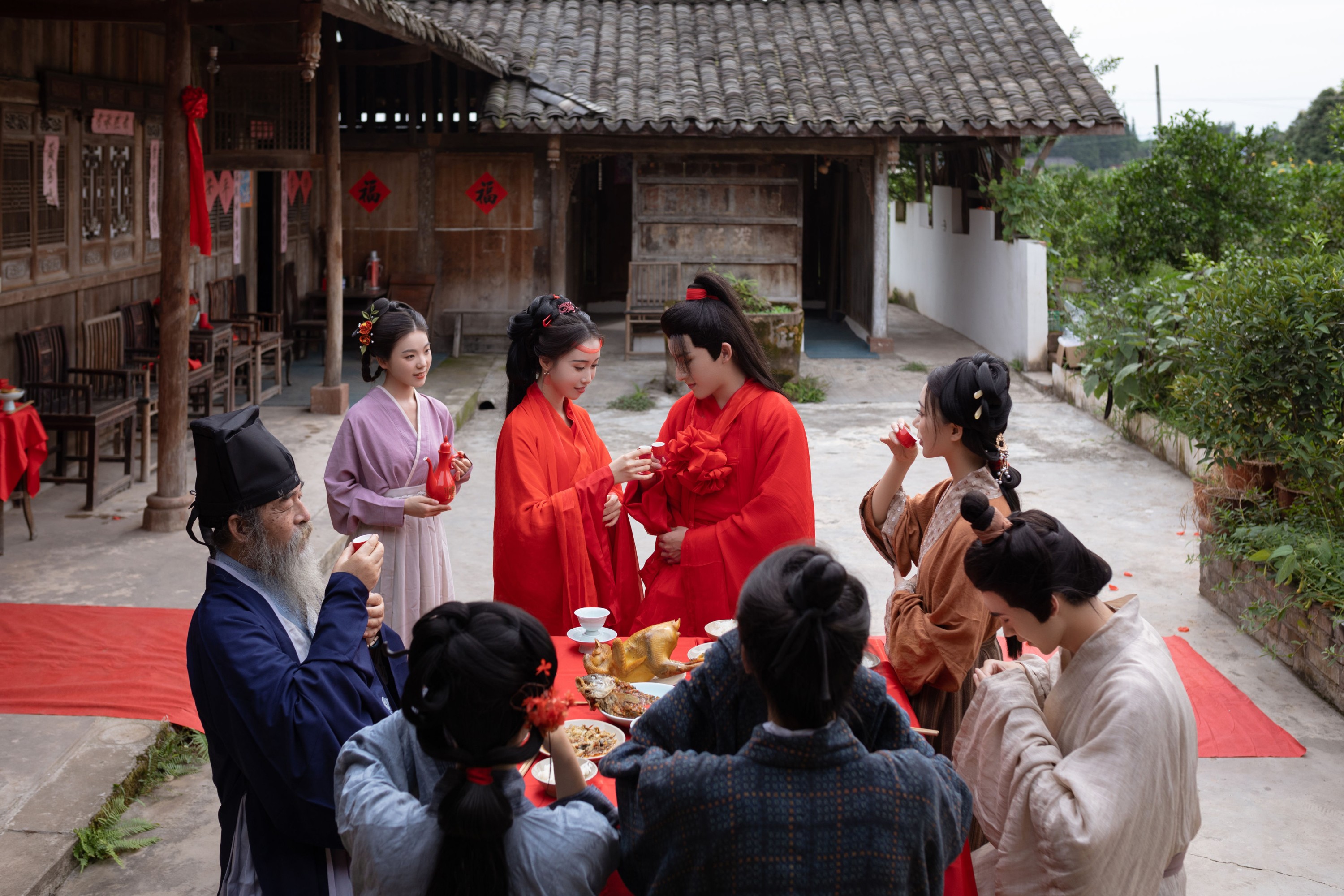 三町目的时生 姌Rr 汉服爷爷云中鹤 樱桃不甜 – 《成亲》[14P] 插图5