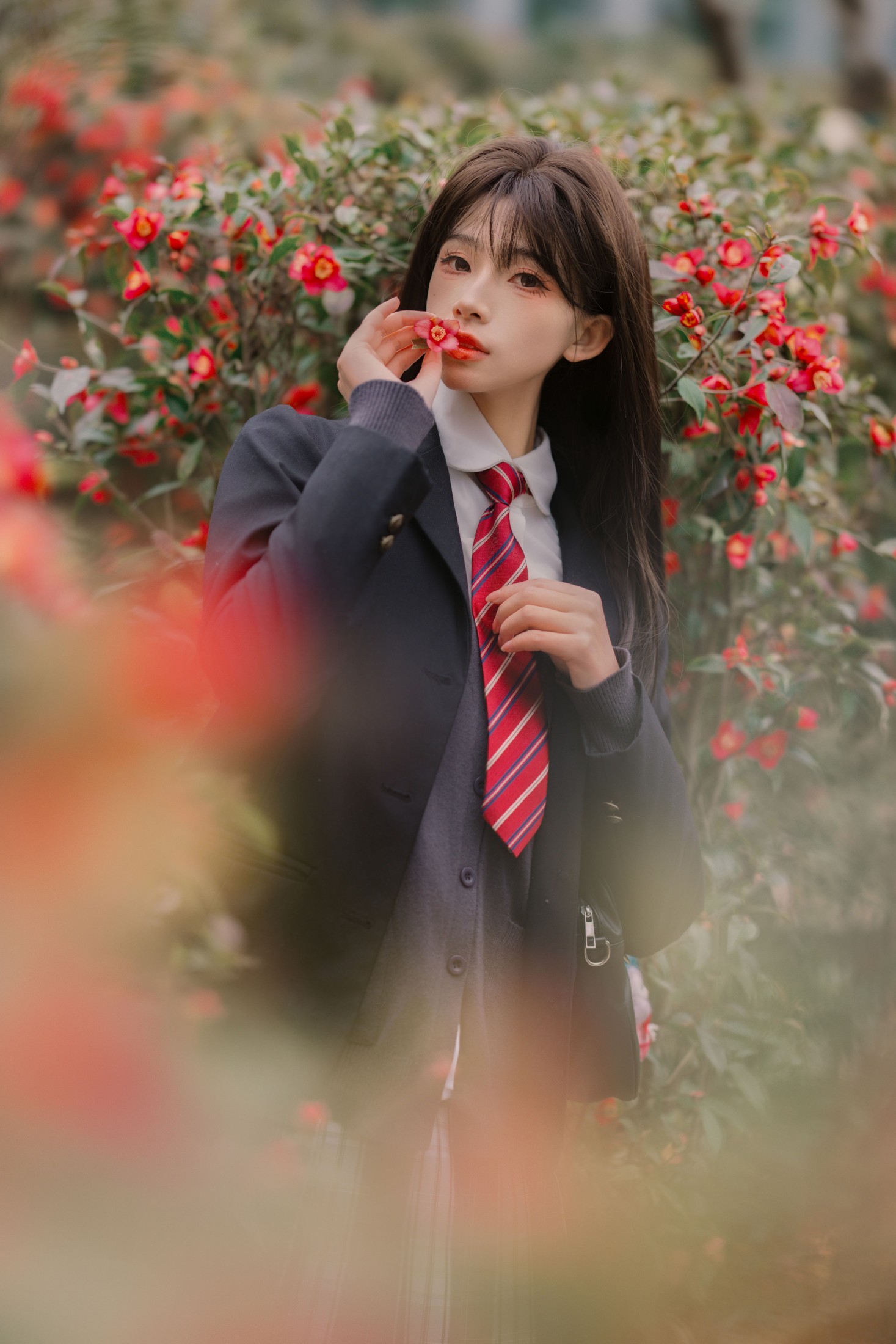 仙女卷 – 《山茶花的秘密》[18P]-66COS