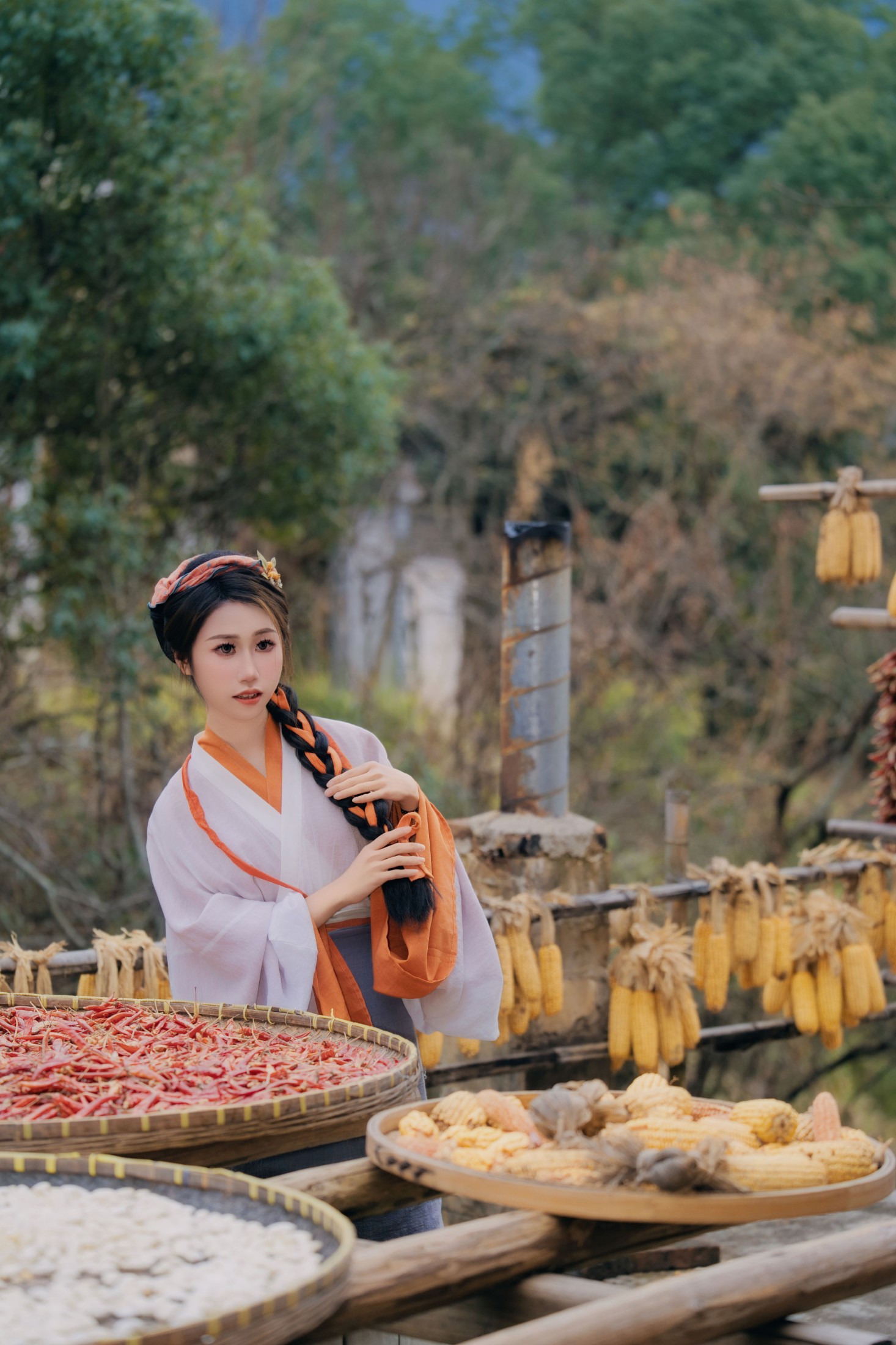 沈轩梅 – 《乡间有瑶妹》[14P]-66COS