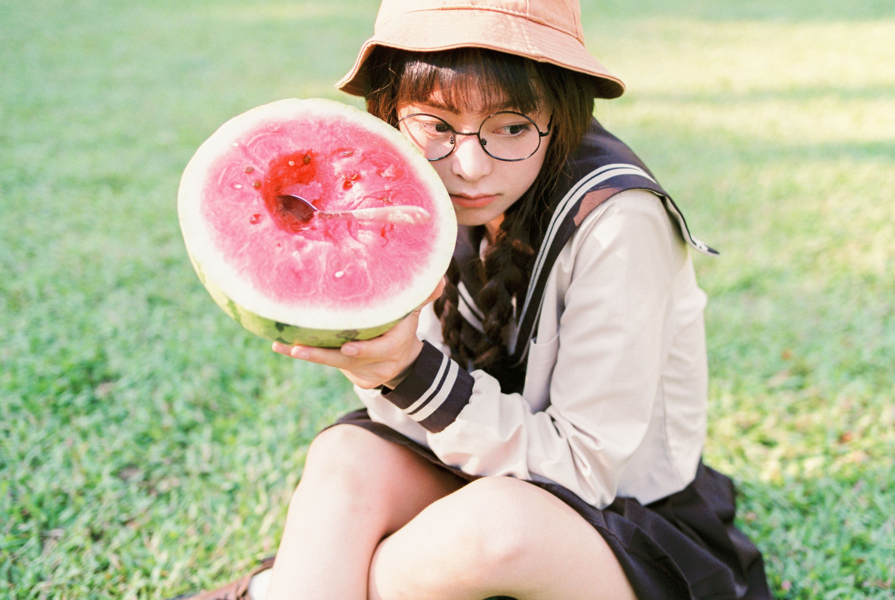 秋歌 – 《西瓜与少女》[14P] 插图4