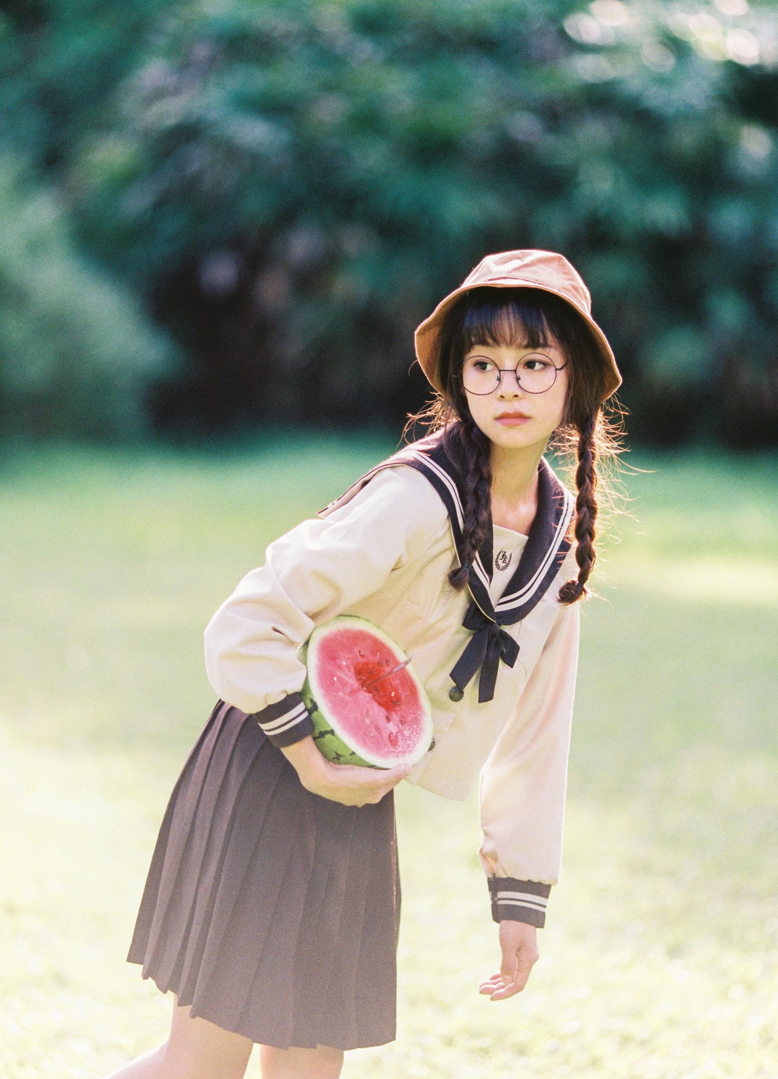 秋歌 – 《西瓜与少女》[14P] 插图2