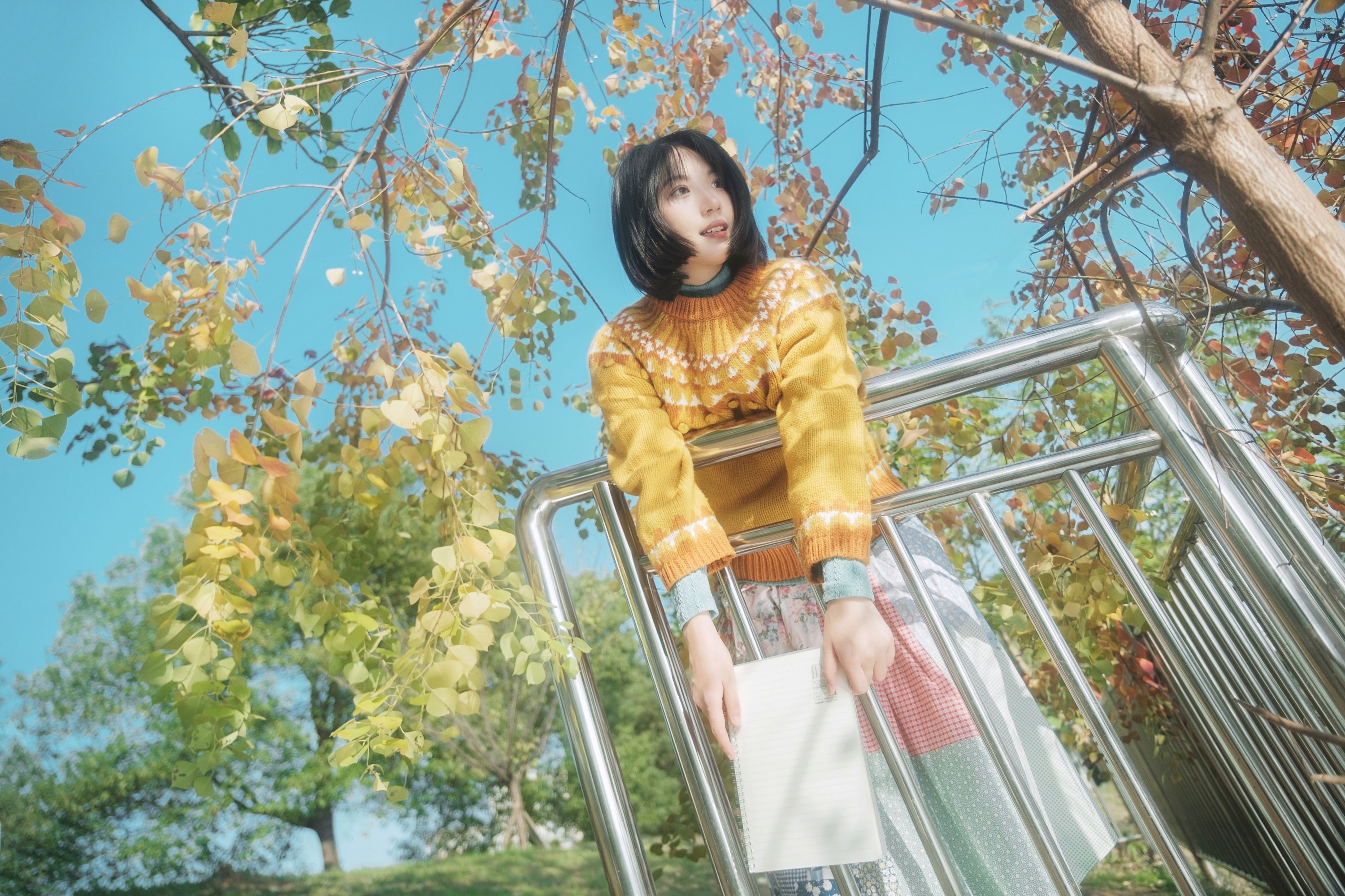 楠楠 – 《秋不语》[15P]-66COS