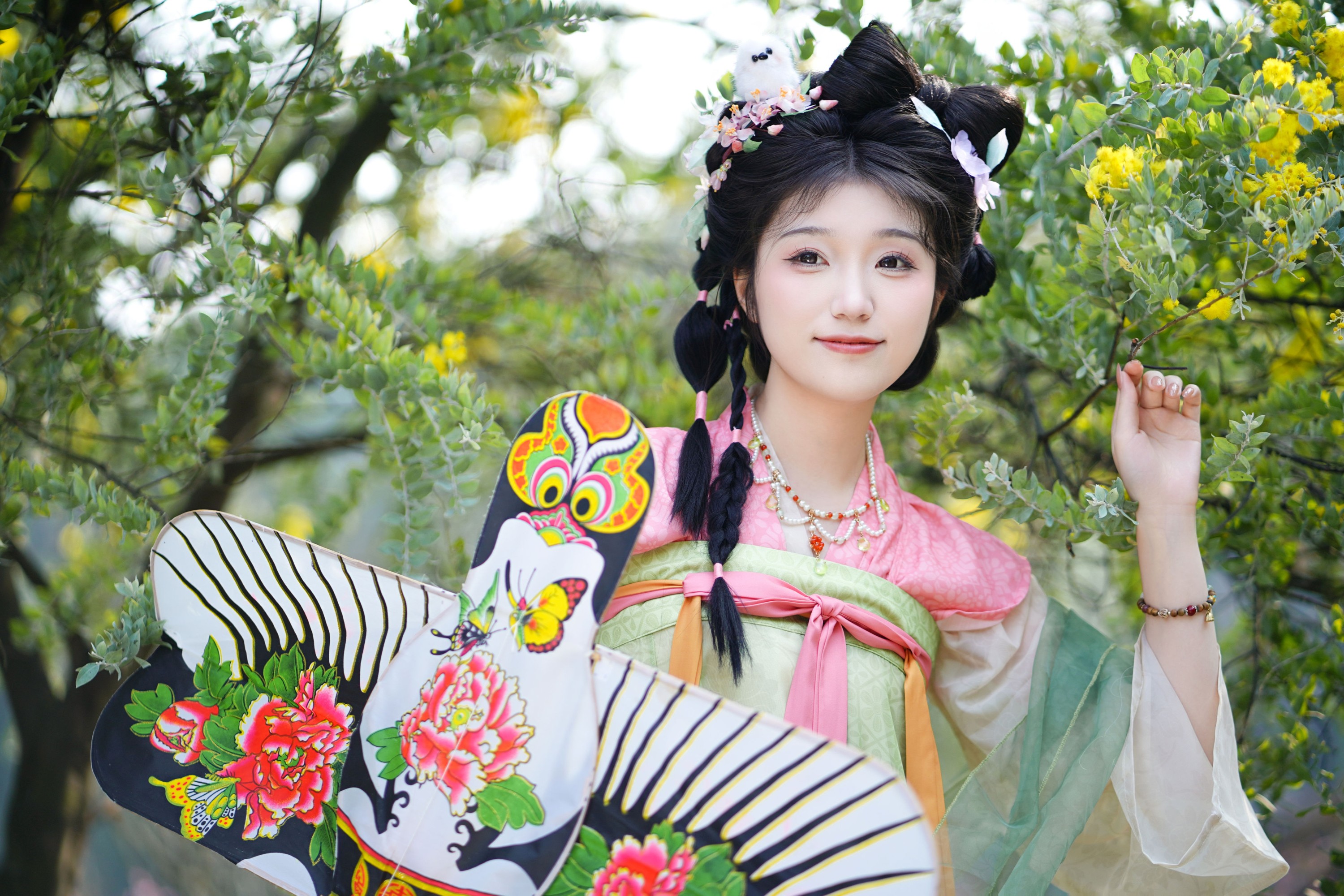 梓榆喝点甜的呀 – 《合欢花开》[22P]-66COS