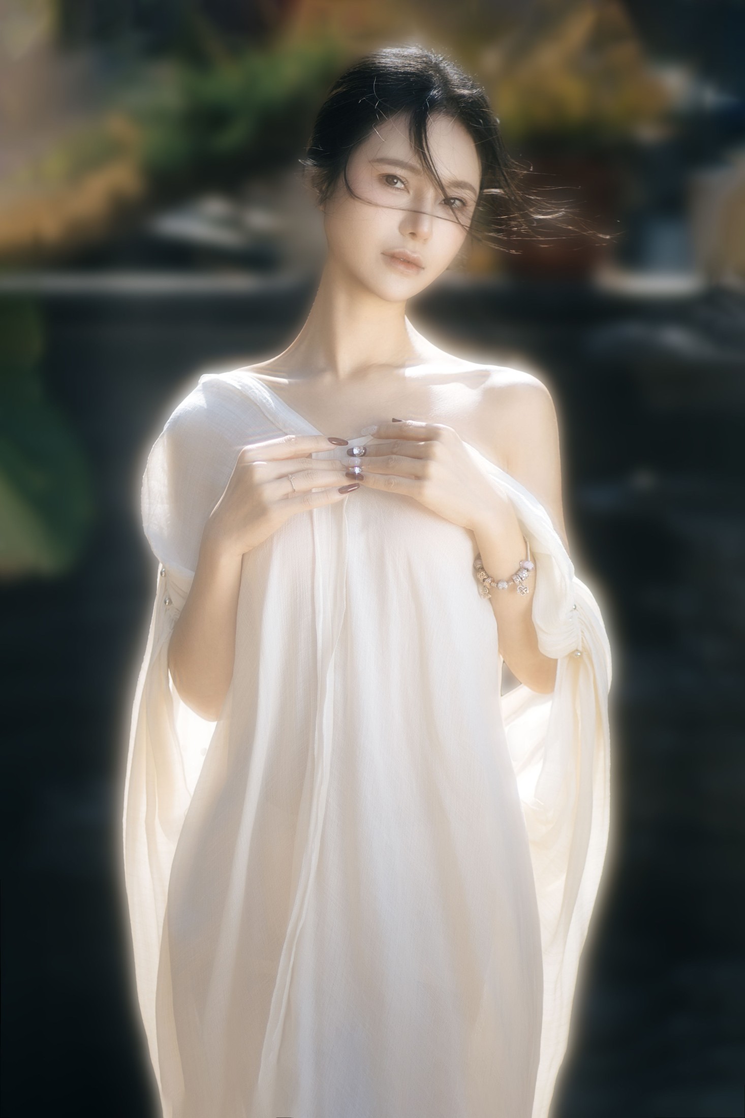 莎莎 – 《池塘边兮兮的少女》[13P] 插图4