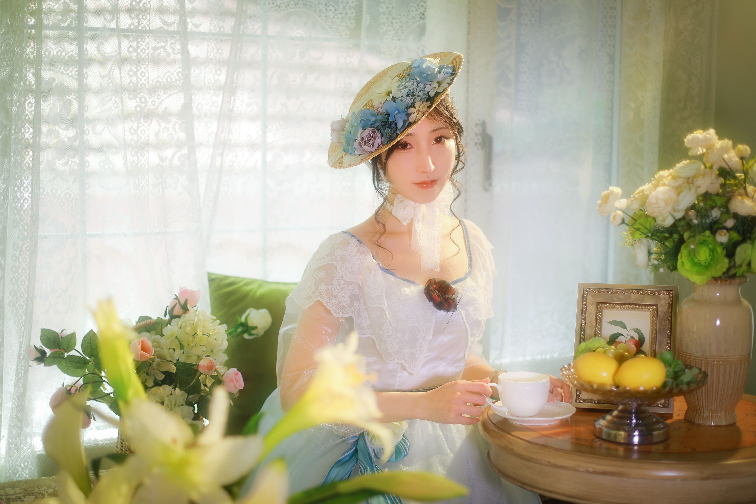 李猜 – 《法式下午茶》[16P]-66COS