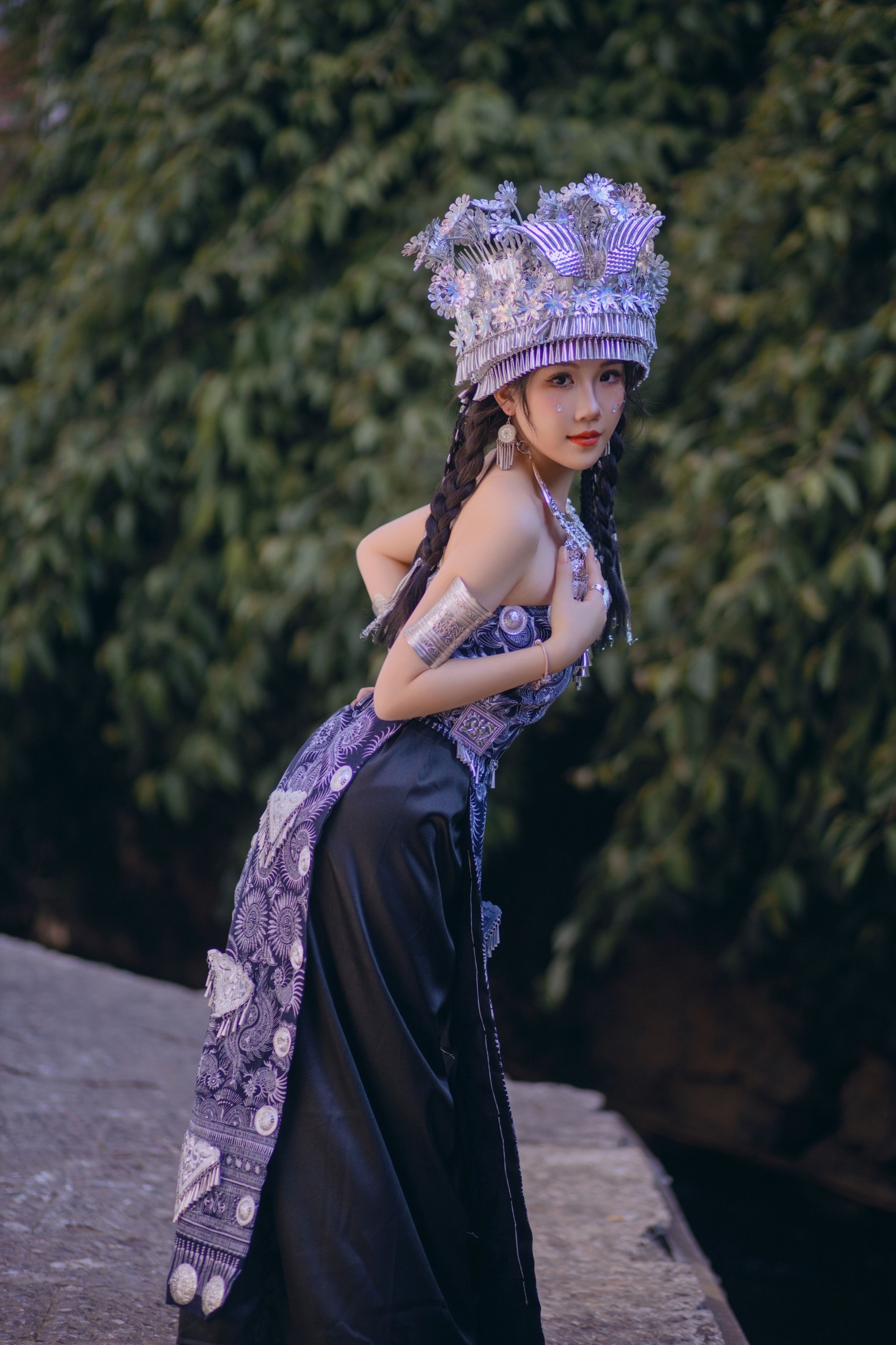 小林 – 《苗疆阿妹》[18P]-66COS