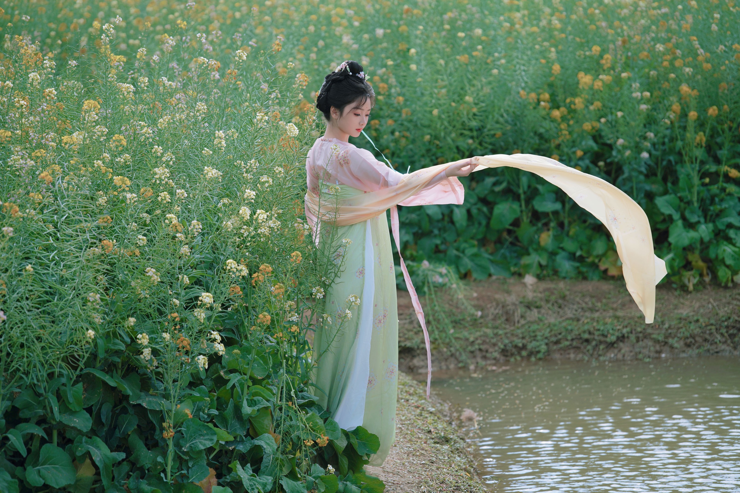 漩涡鸣子 – 《邂逅七彩花田里的仙女》[47P] 插图4