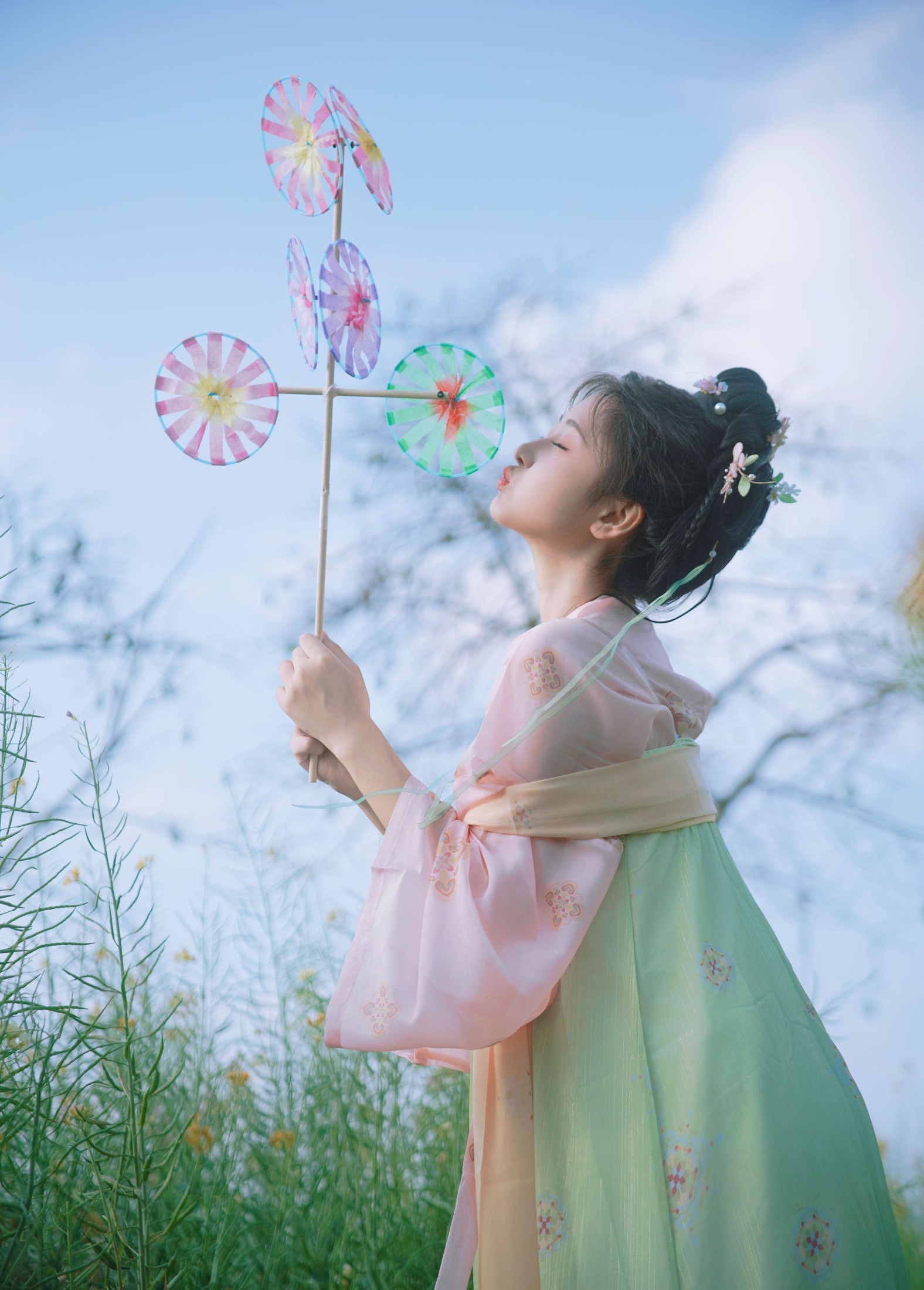 漩涡鸣子 – 《邂逅七彩花田里的仙女》[47P] 插图2