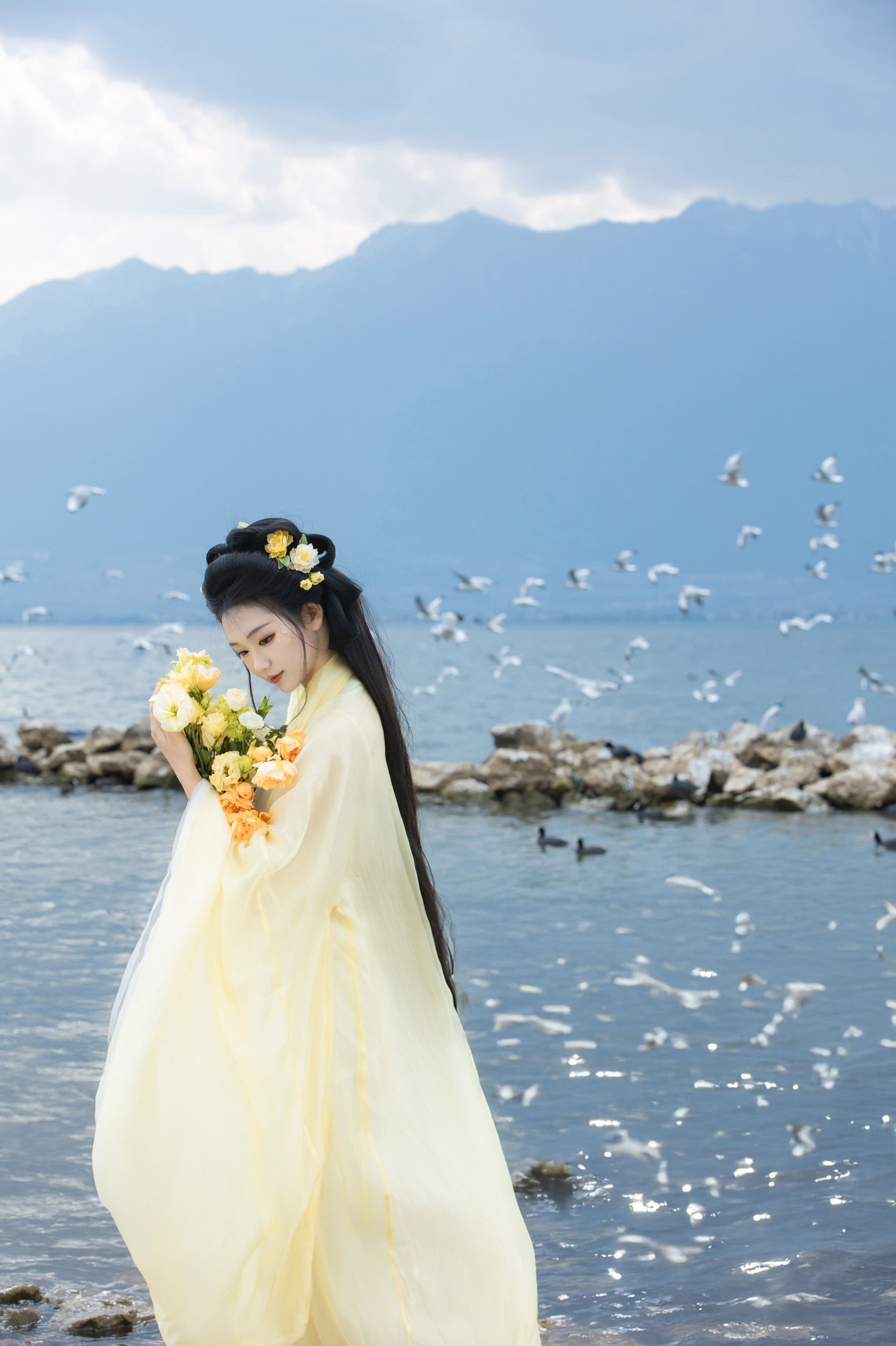 晚江亭 – 《春日》[46P] 插图4