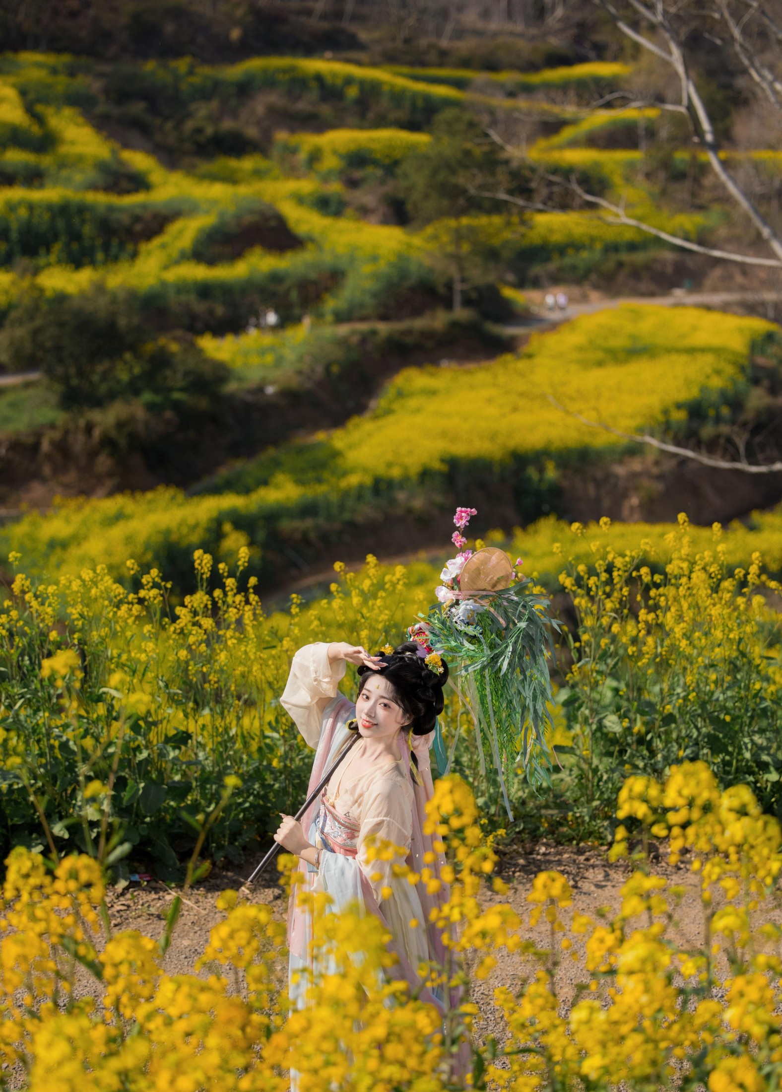 Yimi – 《油菜花与少女》[37P] 插图2