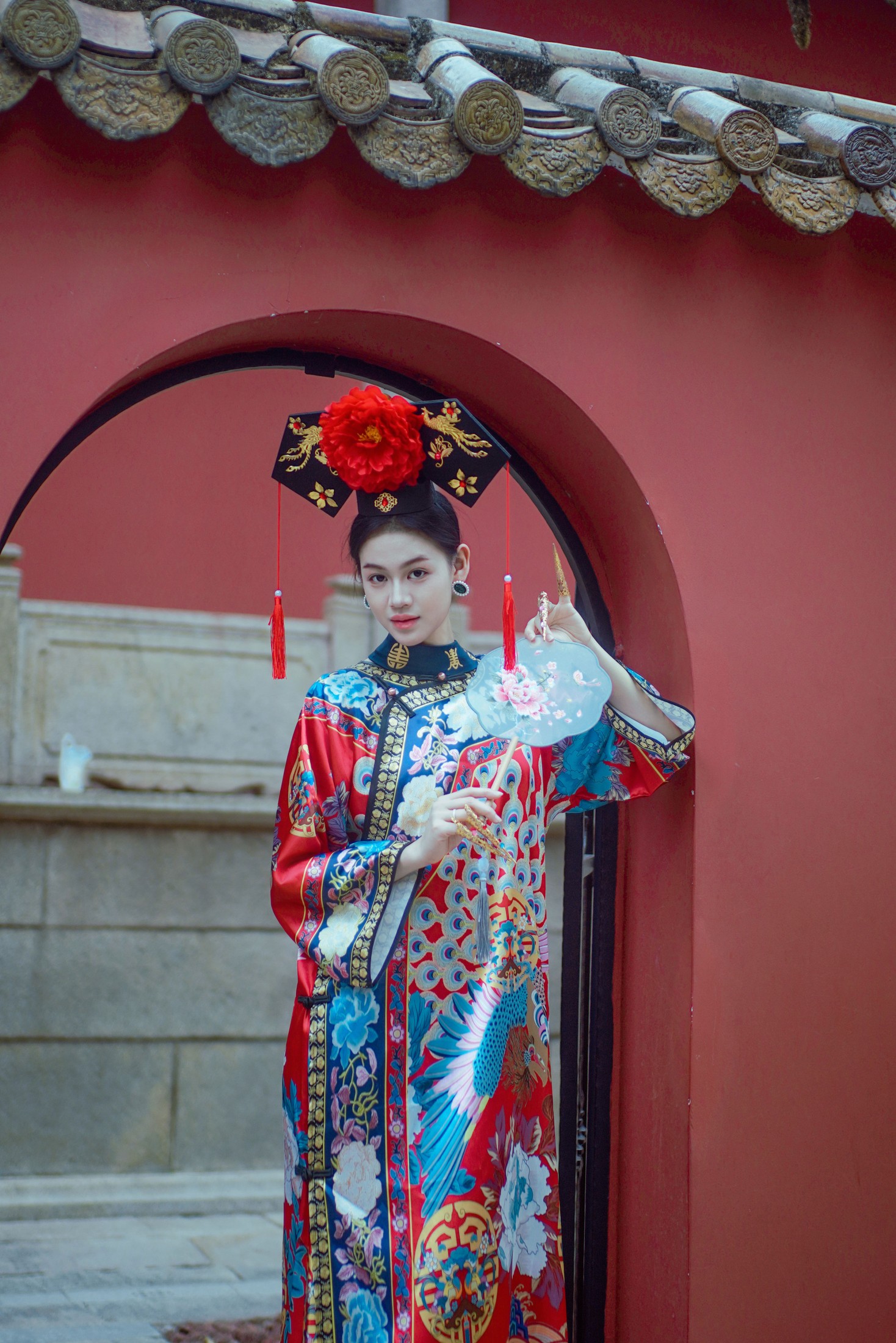 曼丽 – 《穿越清宫，红墙下的高挑格格》[46P] 插图5