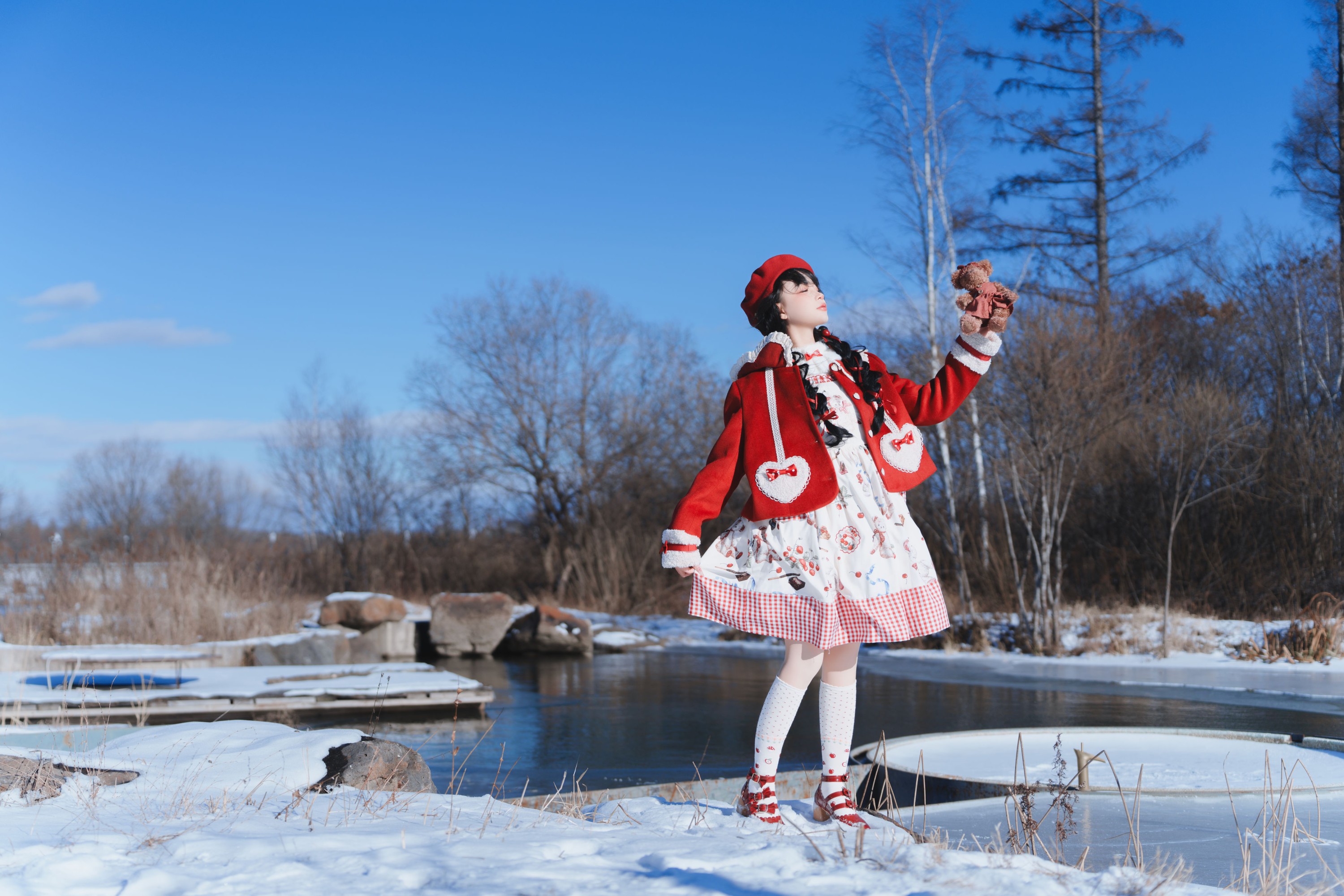 Disexi思宁 – 《雪地里的小红帽》[39P] 插图5