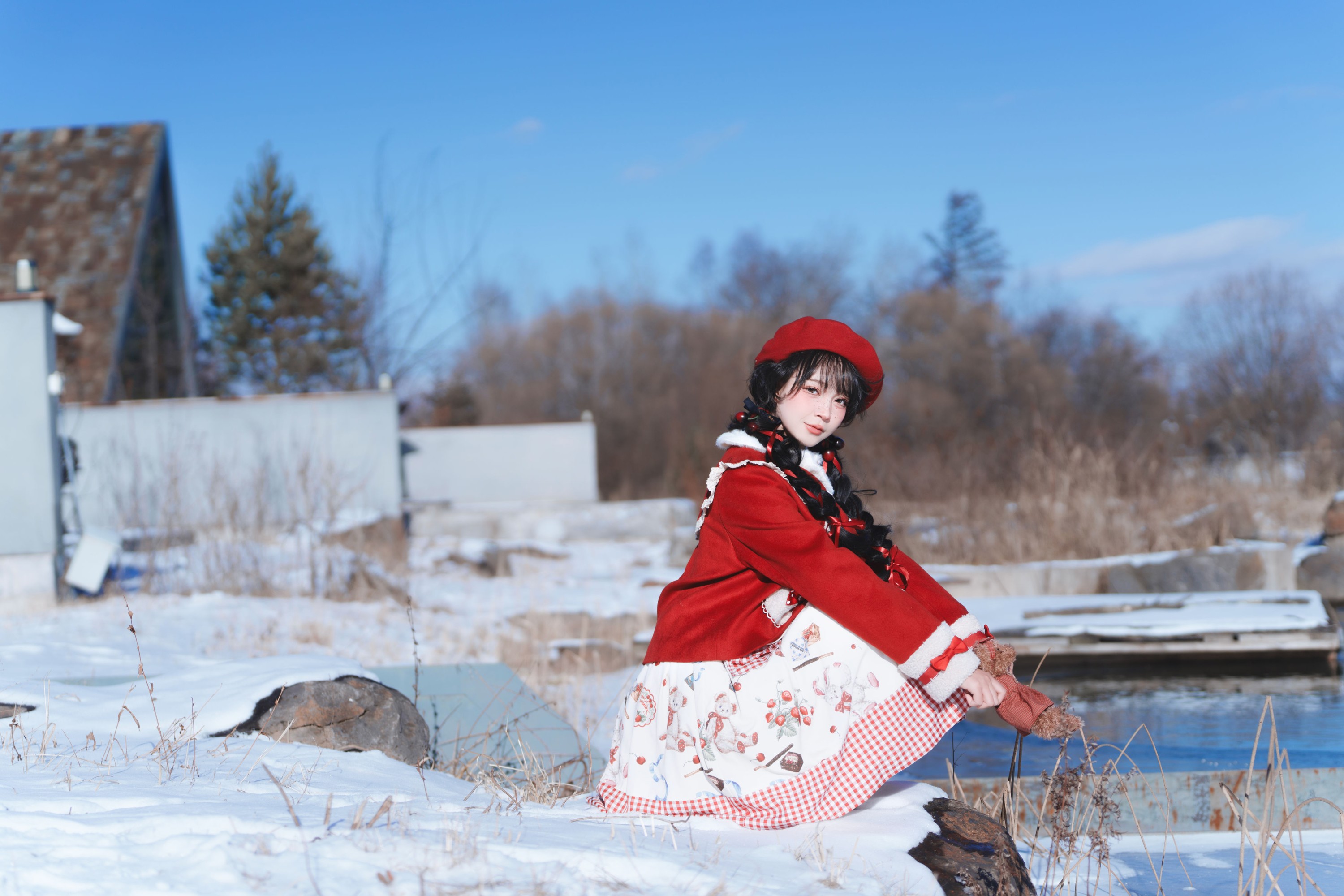 Disexi思宁 – 《雪地里的小红帽》[39P] 插图3