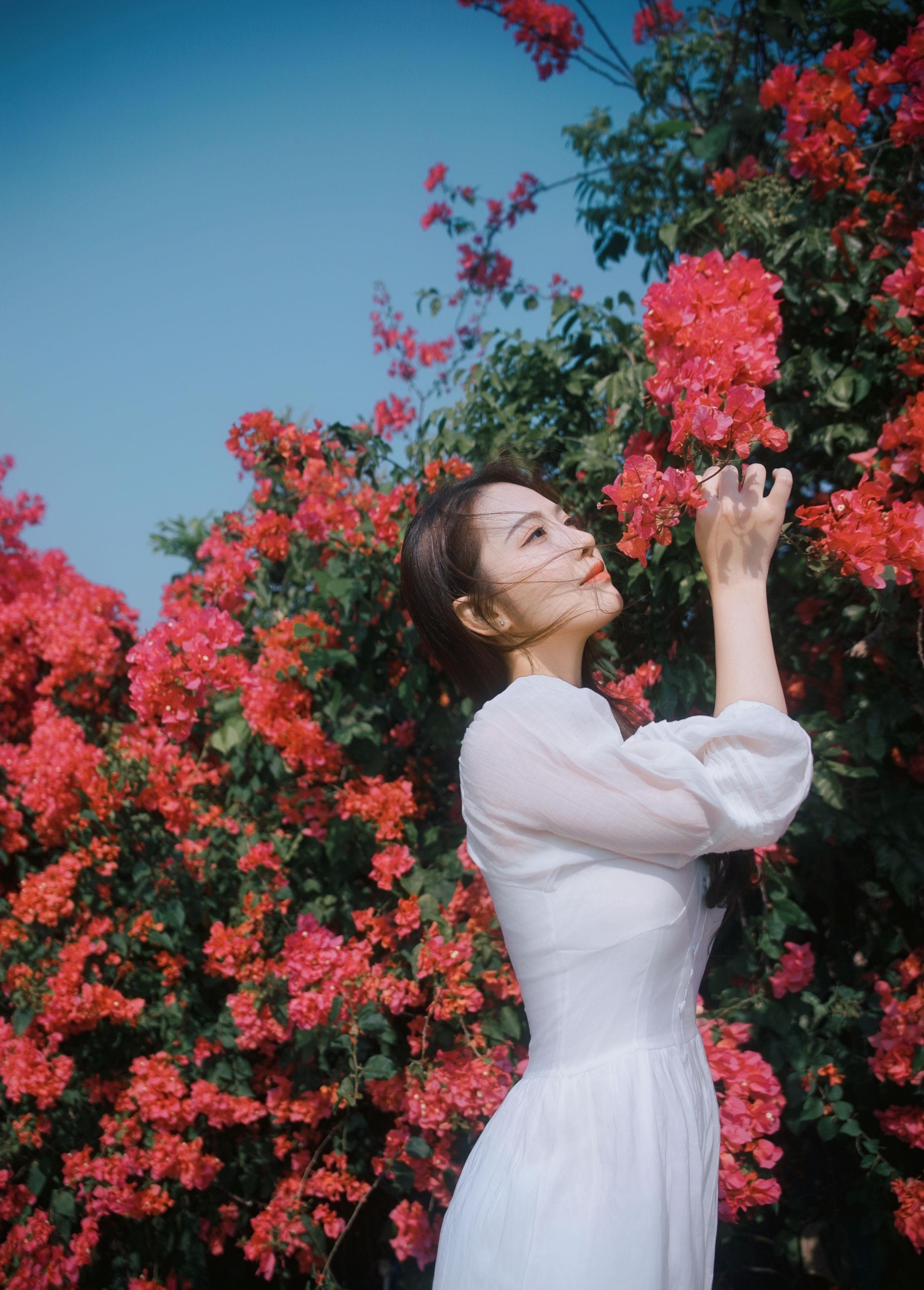 颖儿YY – 《三角梅瀑，藏住少女温柔》[46P] 插图2