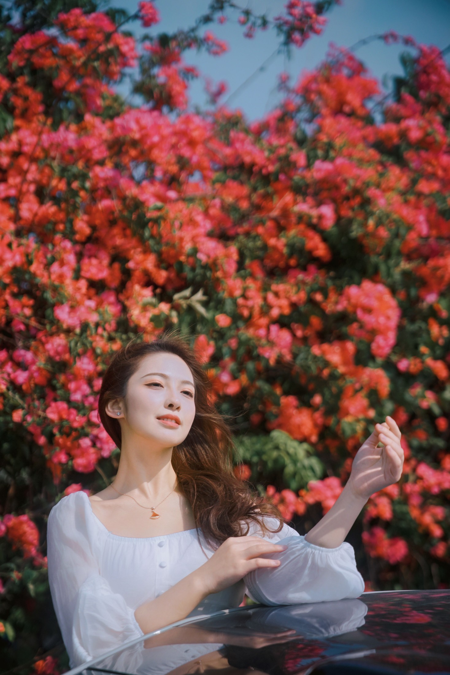 颖儿YY – 《三角梅瀑，藏住少女温柔》[46P] 插图5