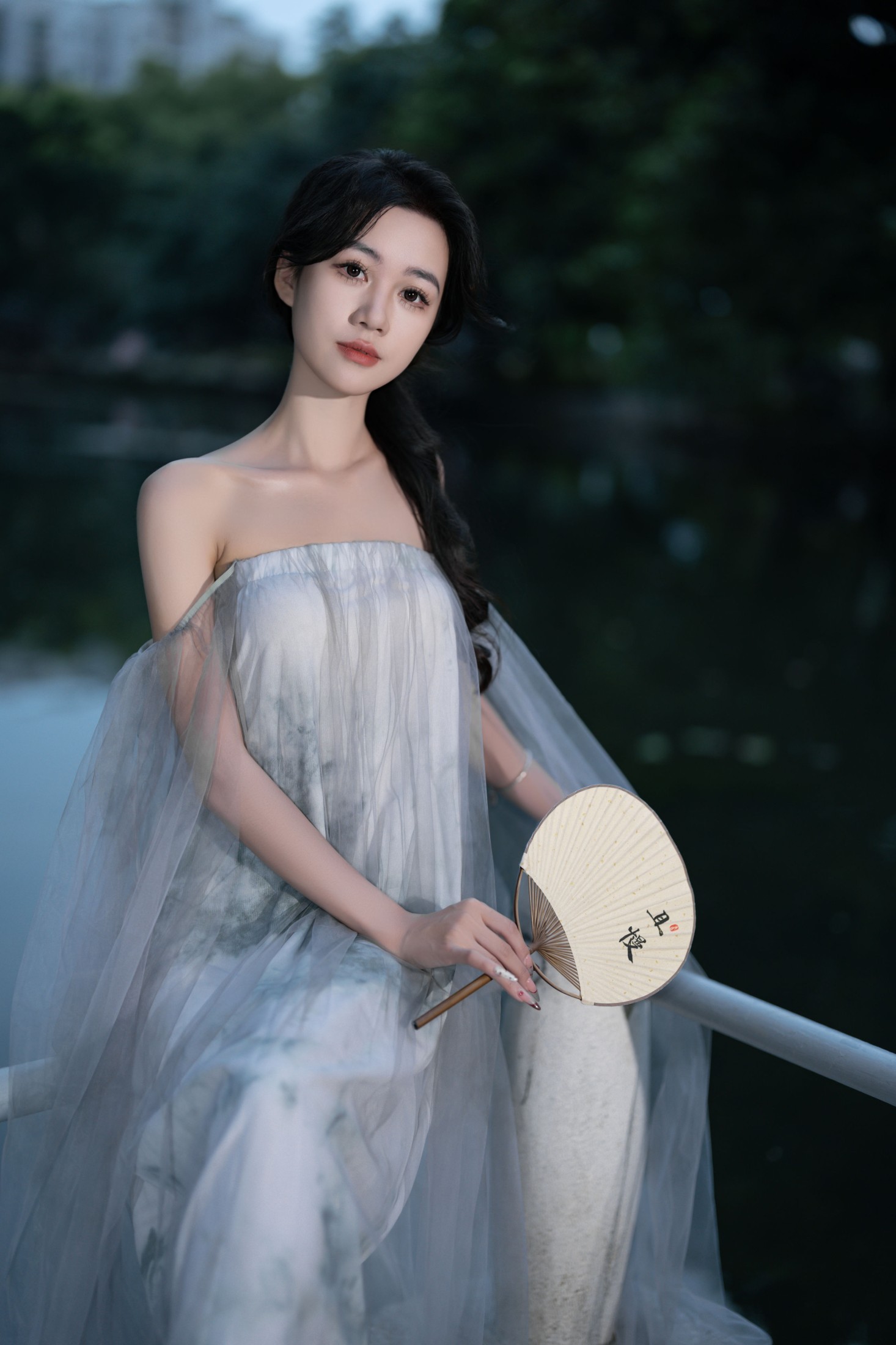 达希Dacy – 《扇舞幽林间》[38P]-66COS