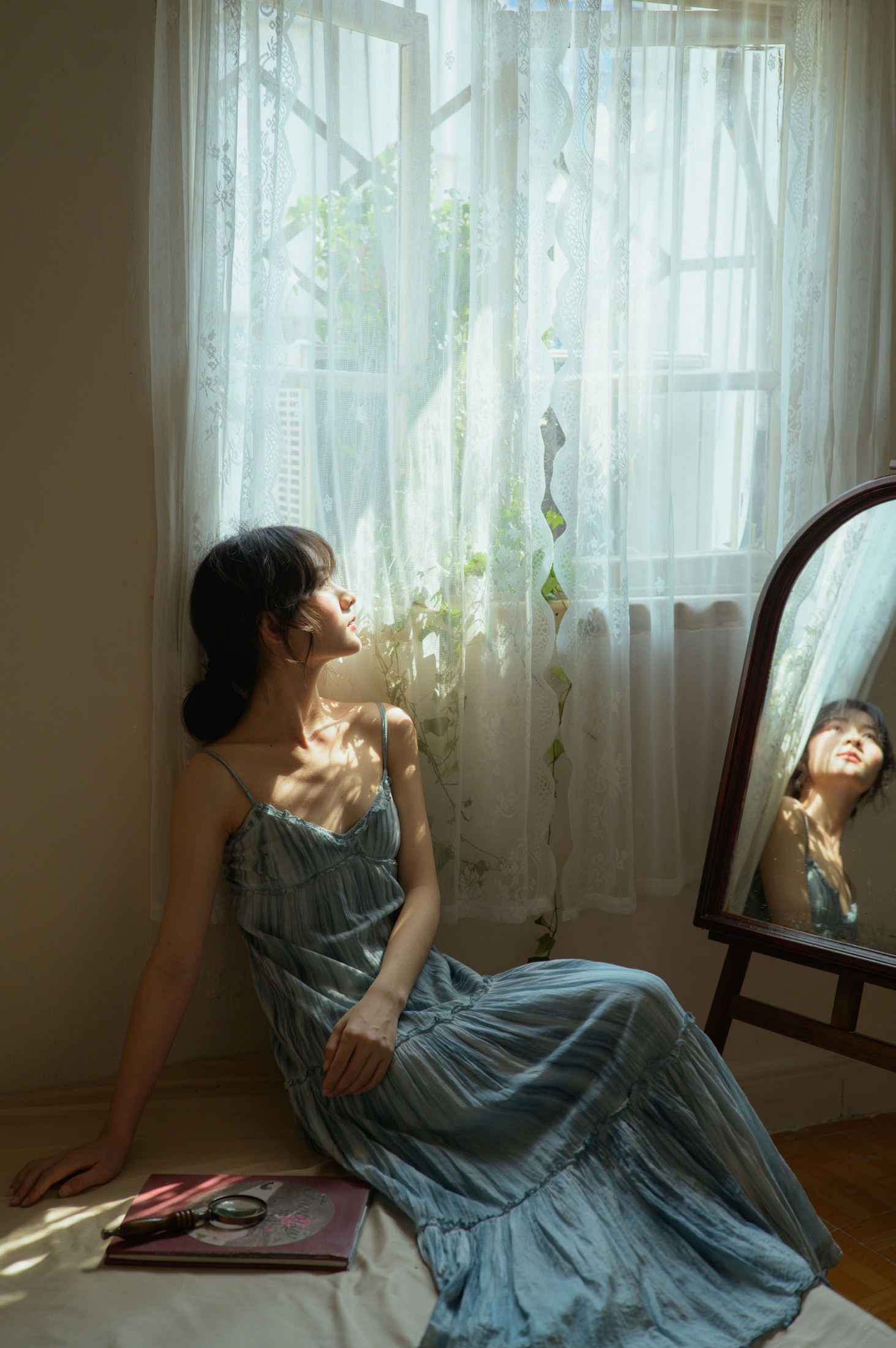 小雨天气 – 《静谧的光》[23P]-66COS