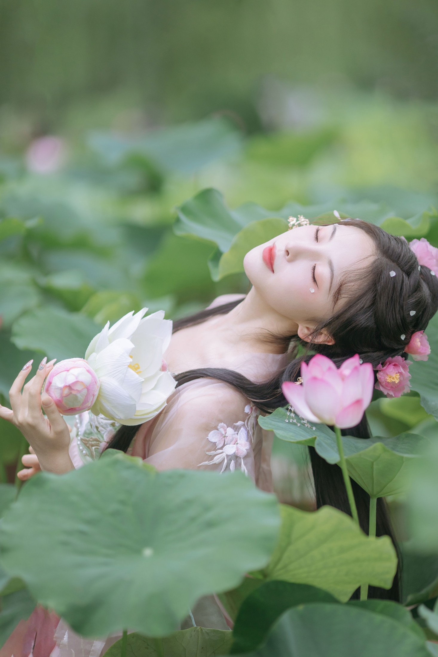 一小枝枝枝枝 – 《荷香袅袅》[18P] 插图5