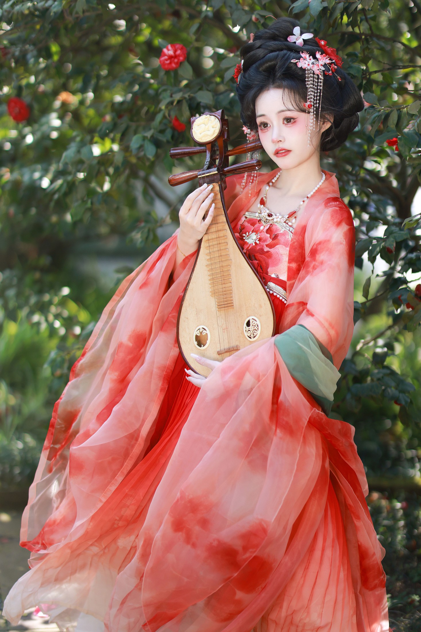 巧巧ya – 《山茶语录》[14P]-66COS