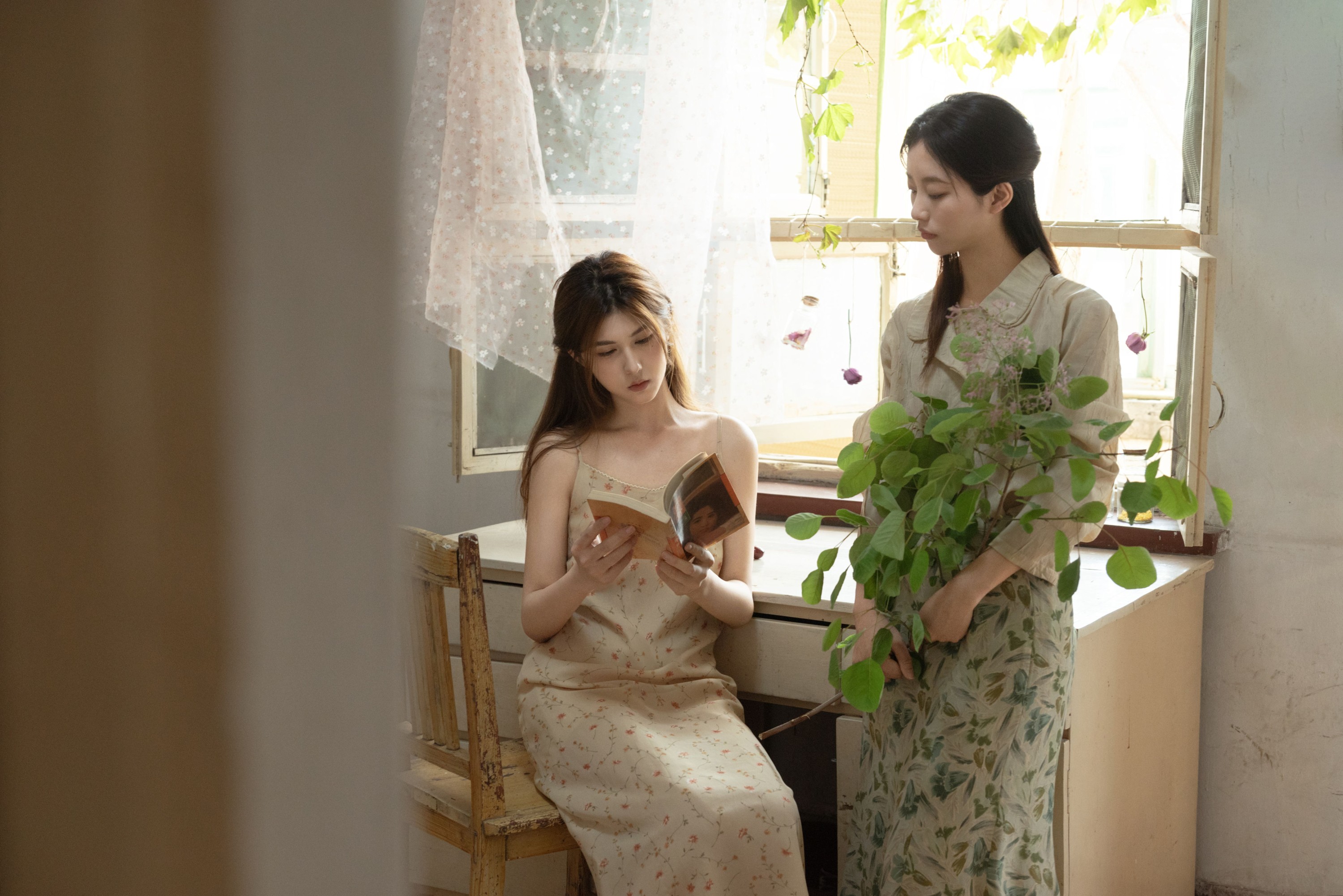 小雨 小一 – 《双生花丨你的心跳》[22P]-66COS
