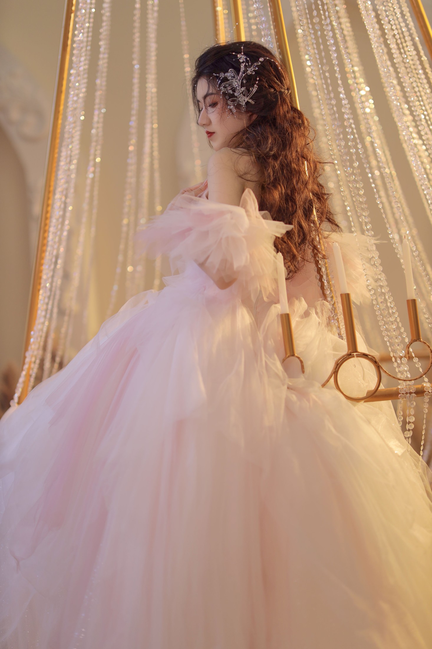 雨涵 – 《粉红云》[21P]-66COS