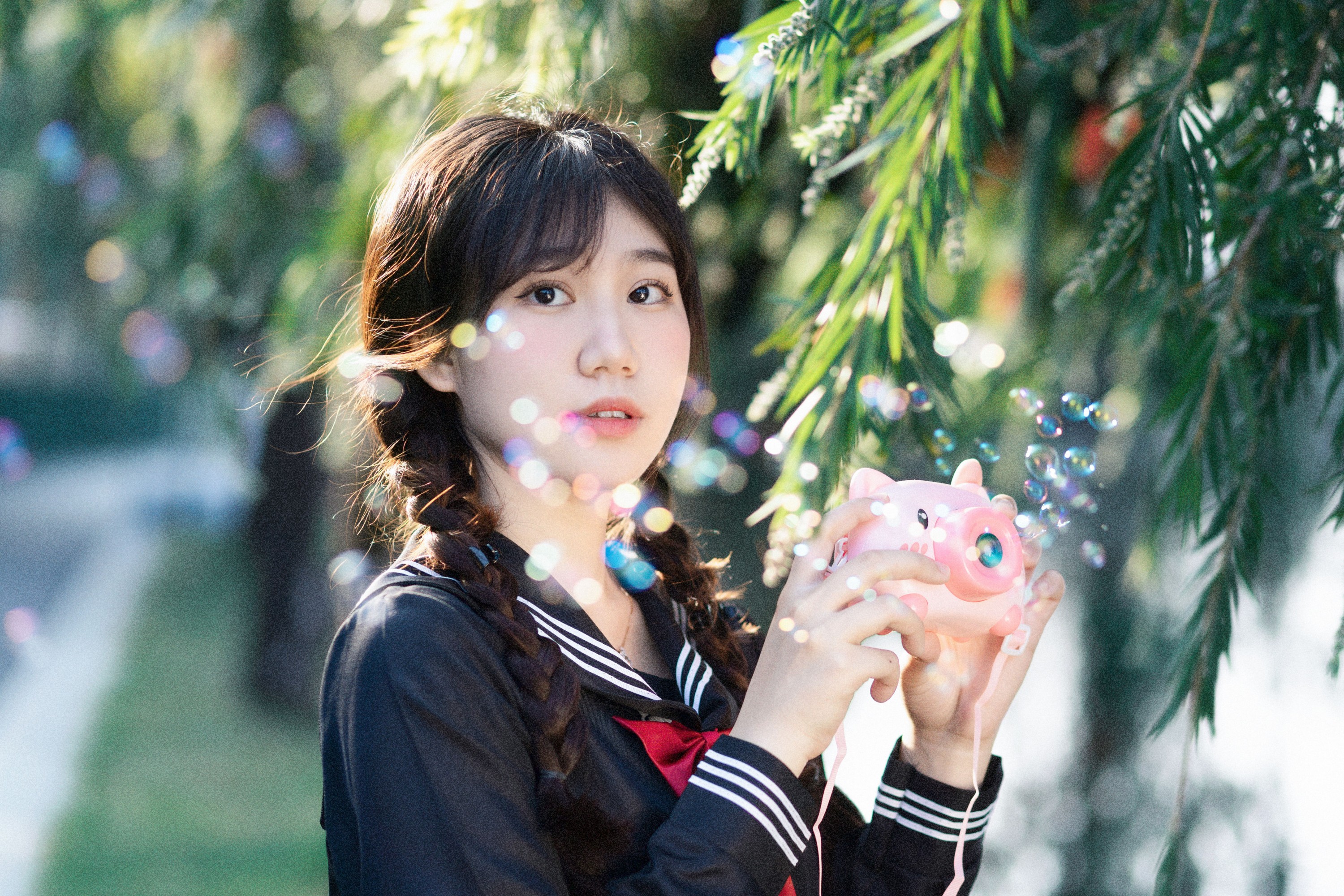 醒醒 – 《制服少女》[17P]-66COS