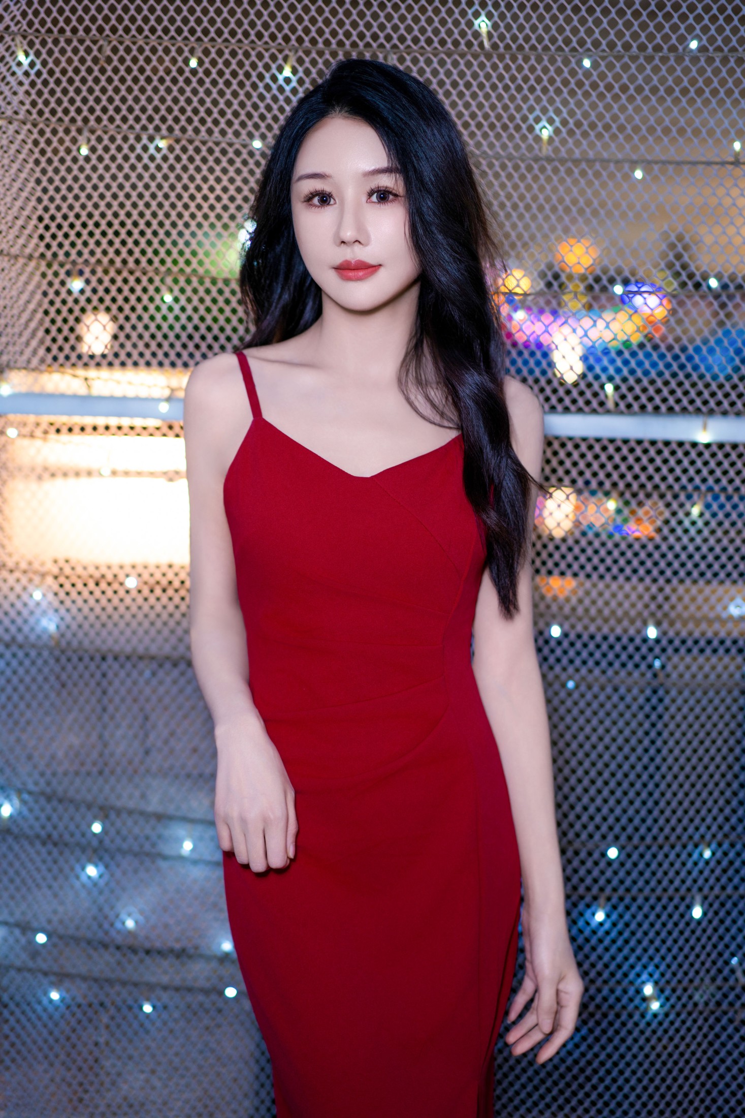 雪莉 – 《千灯湖夜未央：红裙女神的光影诗篇》[18P] 插图5