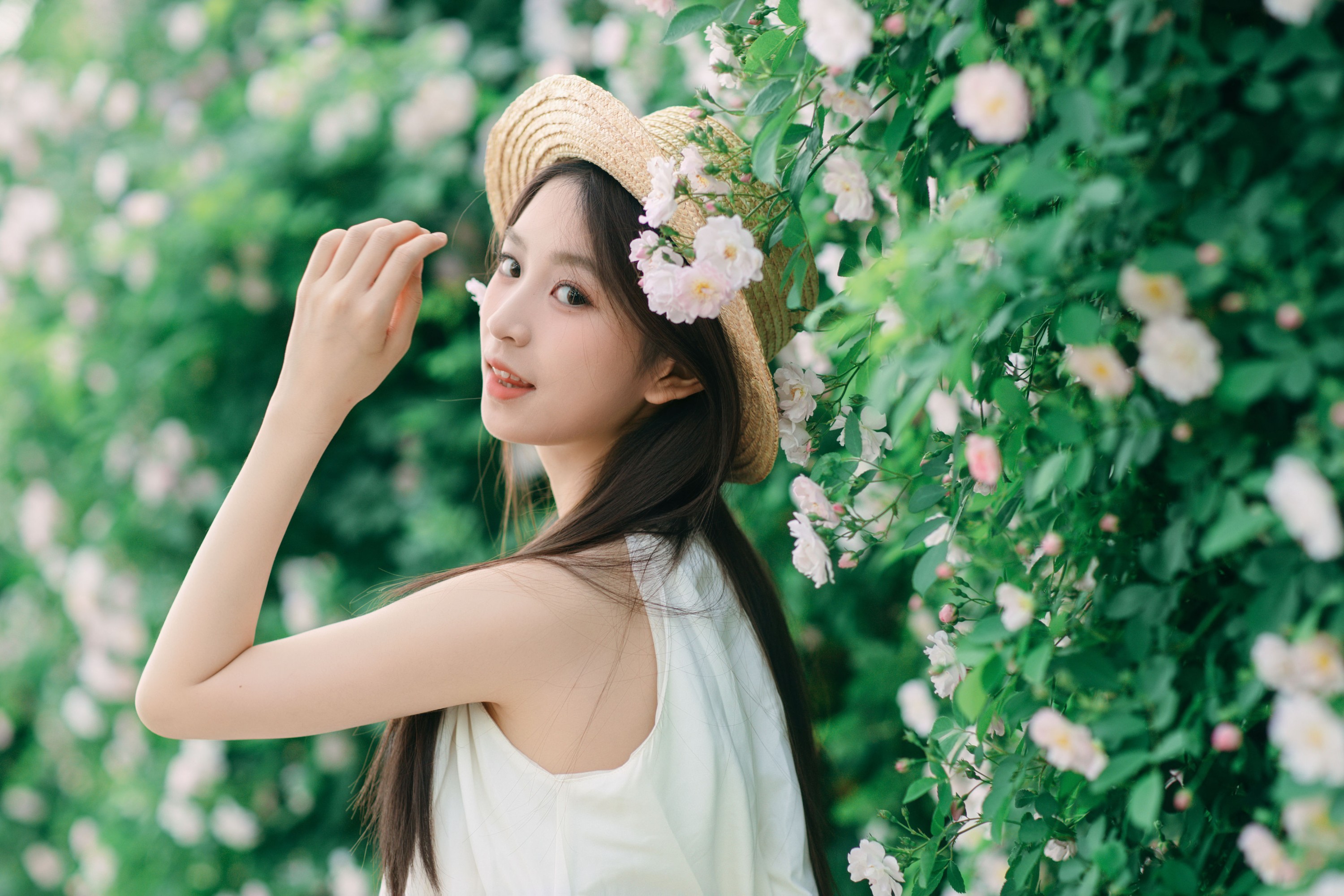Minejoin – 《4月蔷薇花》[41P]-66COS