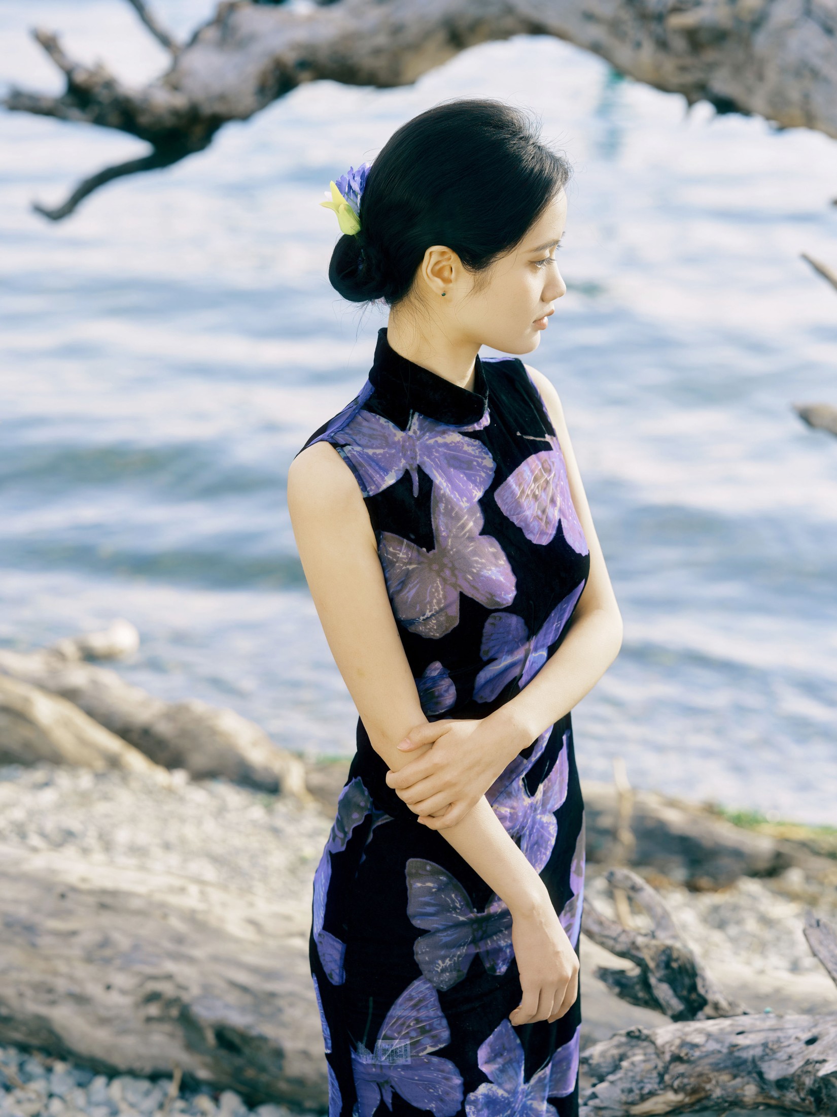 橘小桃 – 《蓝》[28P]-66COS
