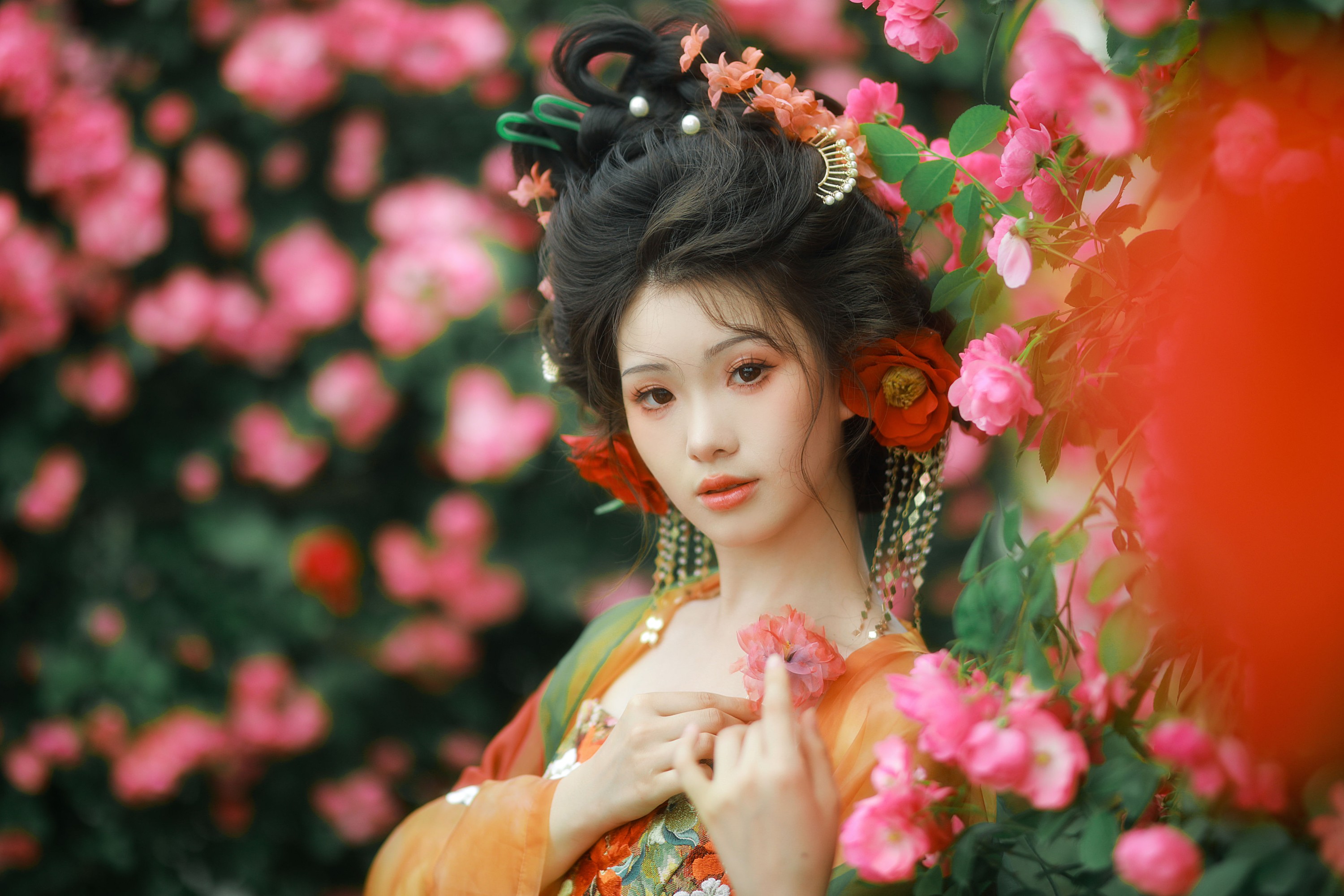 悦璃 – 《蔷薇汉服》[15P] 插图5