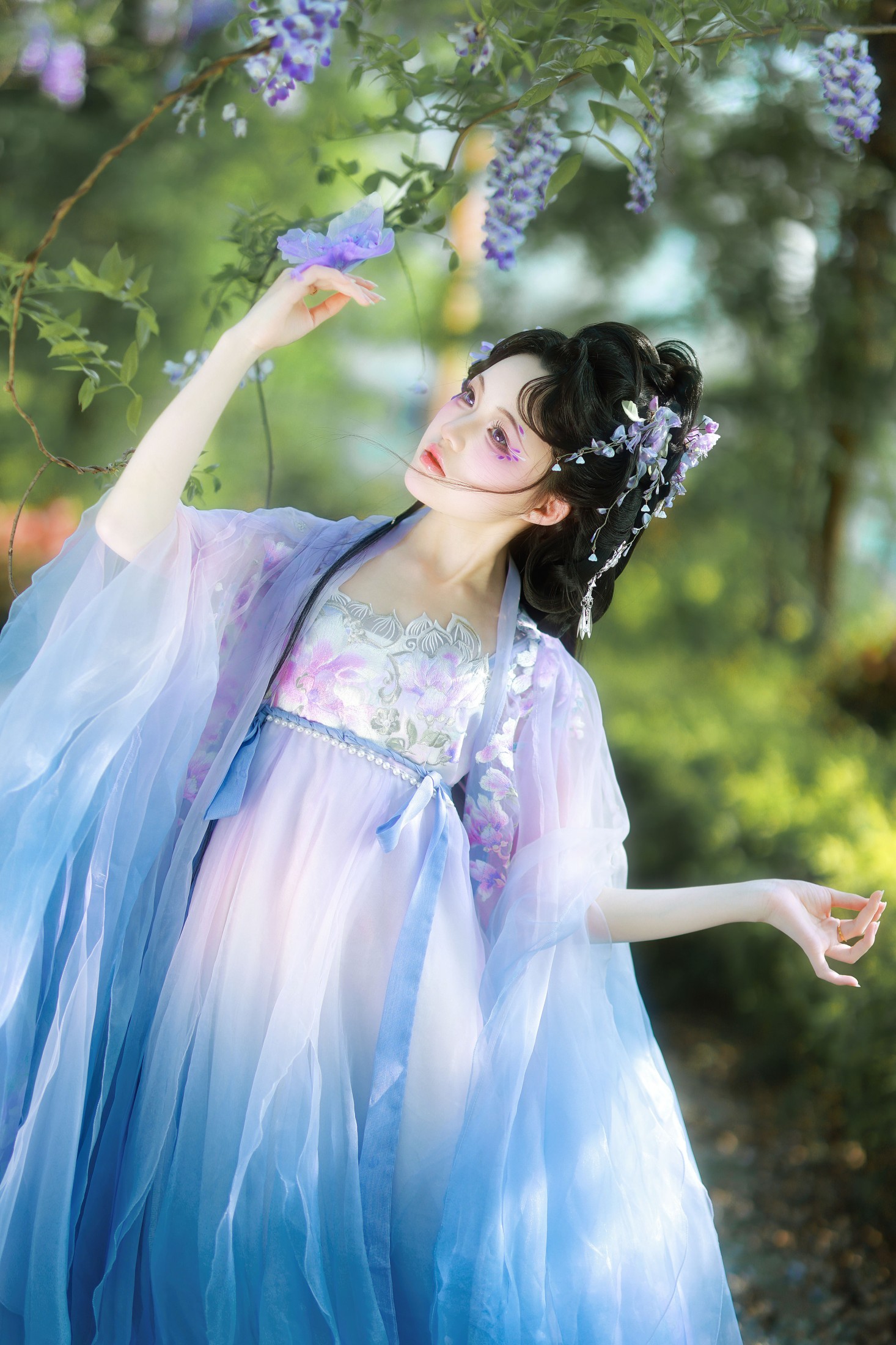 仙落 – 《紫色风铃》[13P]-66COS