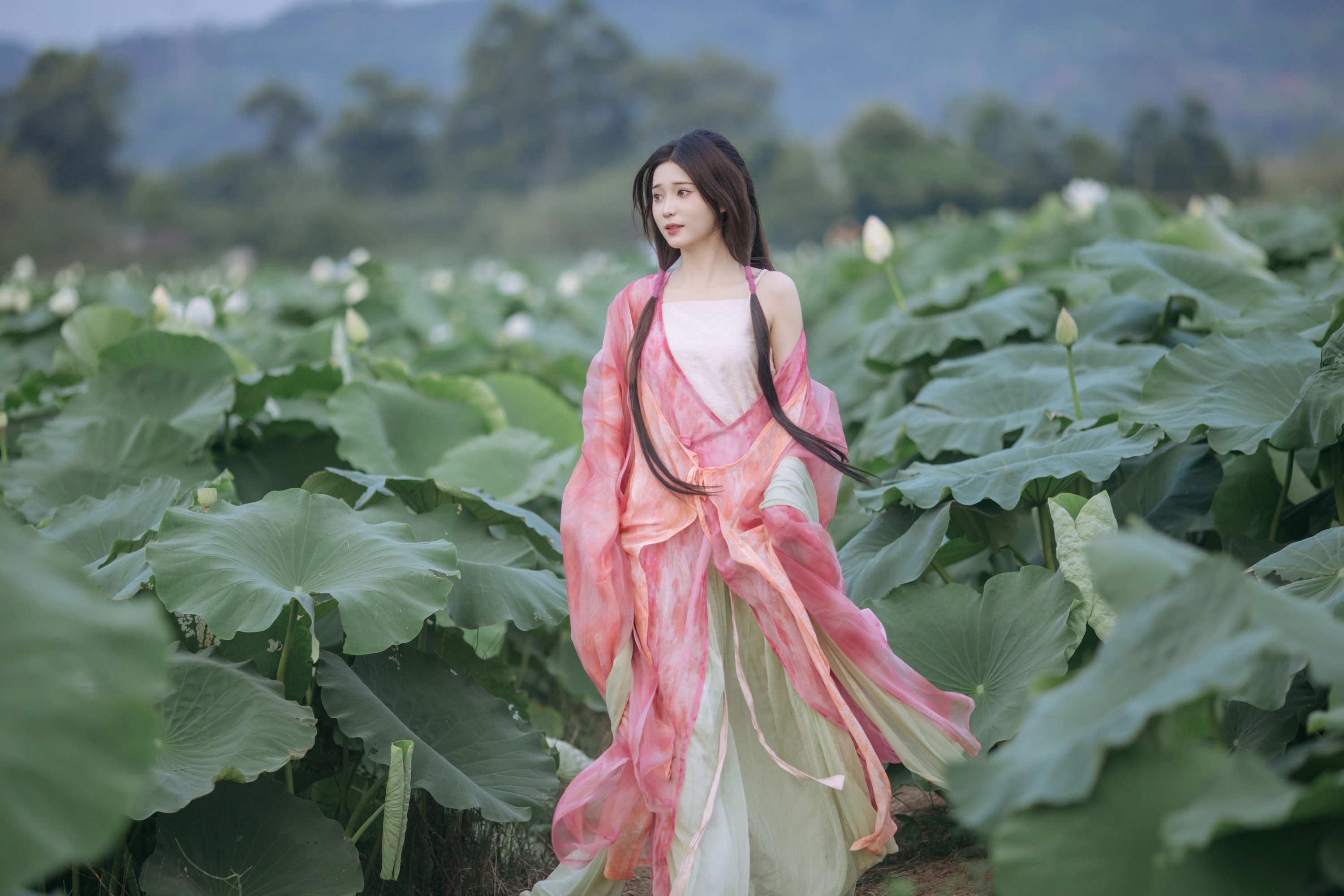 褚鸢鸢 – 《晚风吹倒荷花叶》[17P] 插图3