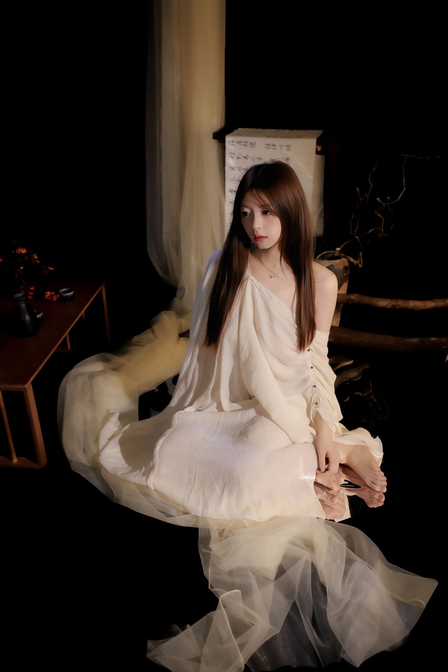里脊肉 – 《枯木》[31P]-66COS