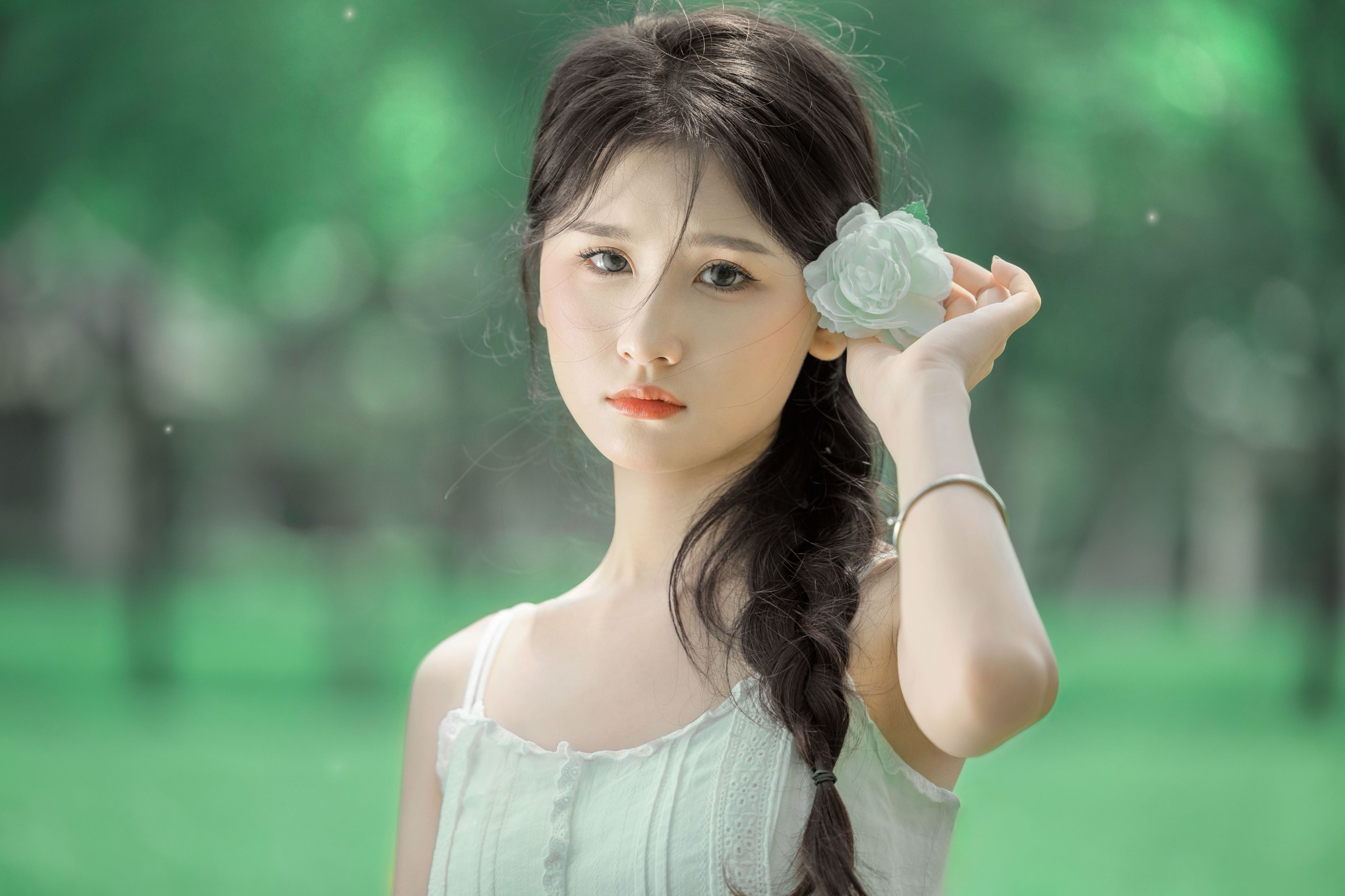 采桑子 – 《青青草坪》[15P]-66COS