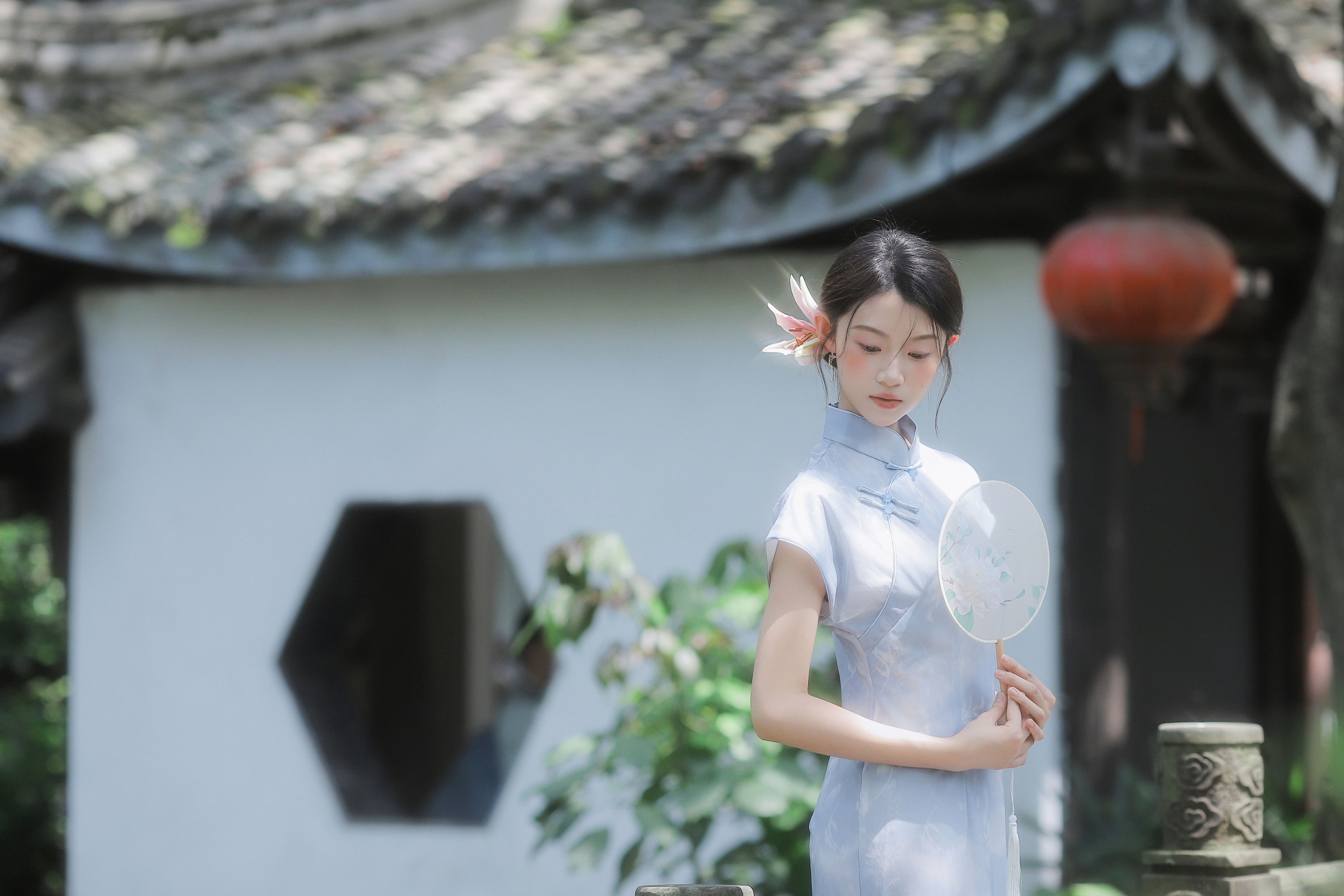 铜萱柒 – 《她是一朵清丽的百合花》[37P] 插图3