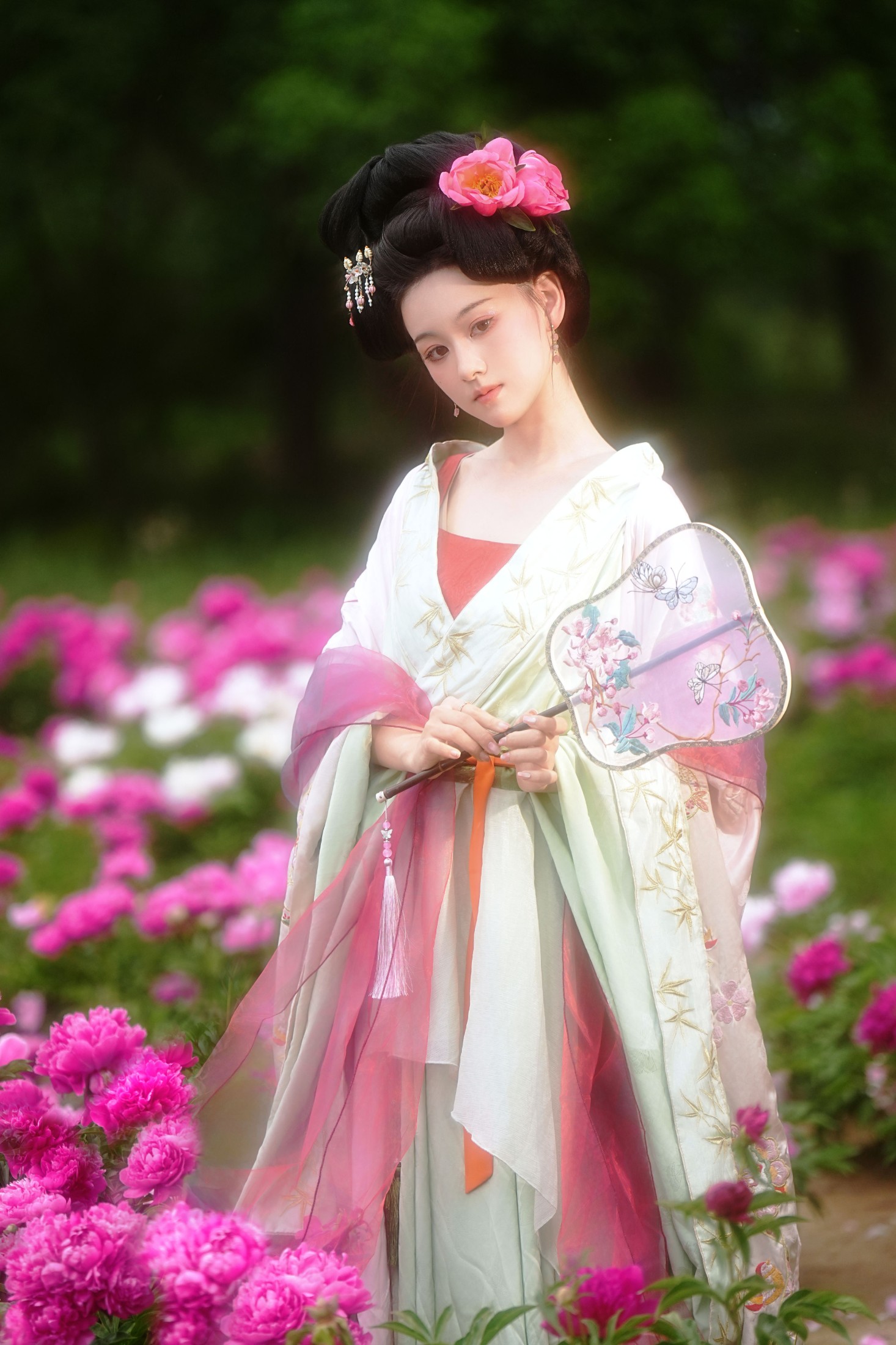 荔枝小耶 – 《芍药花海》[13P]-66COS