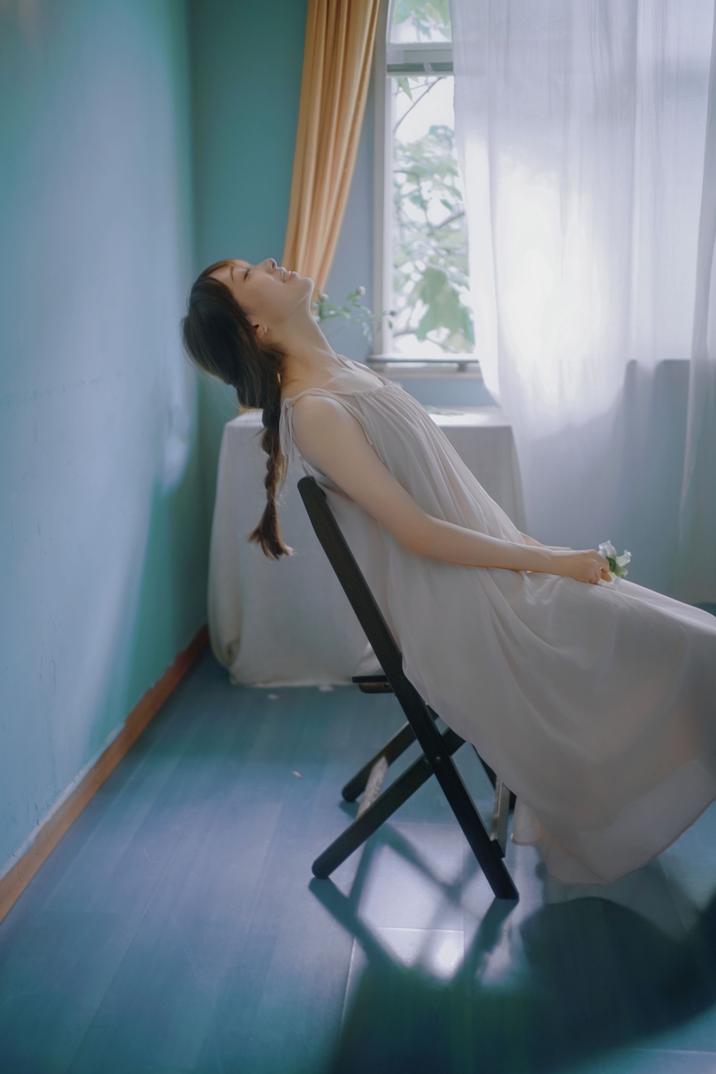 看不清小桂 – 《粉裙少女，海韵柔光》[41P] 插图5