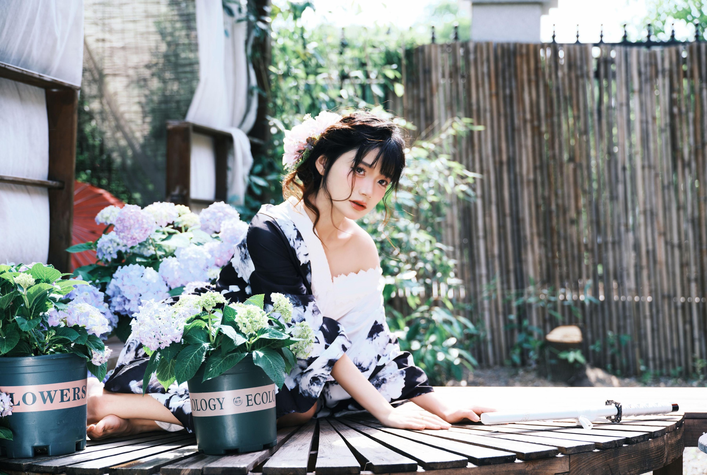 小山早见 – 《和服少女绣球剑》[47P] 插图2