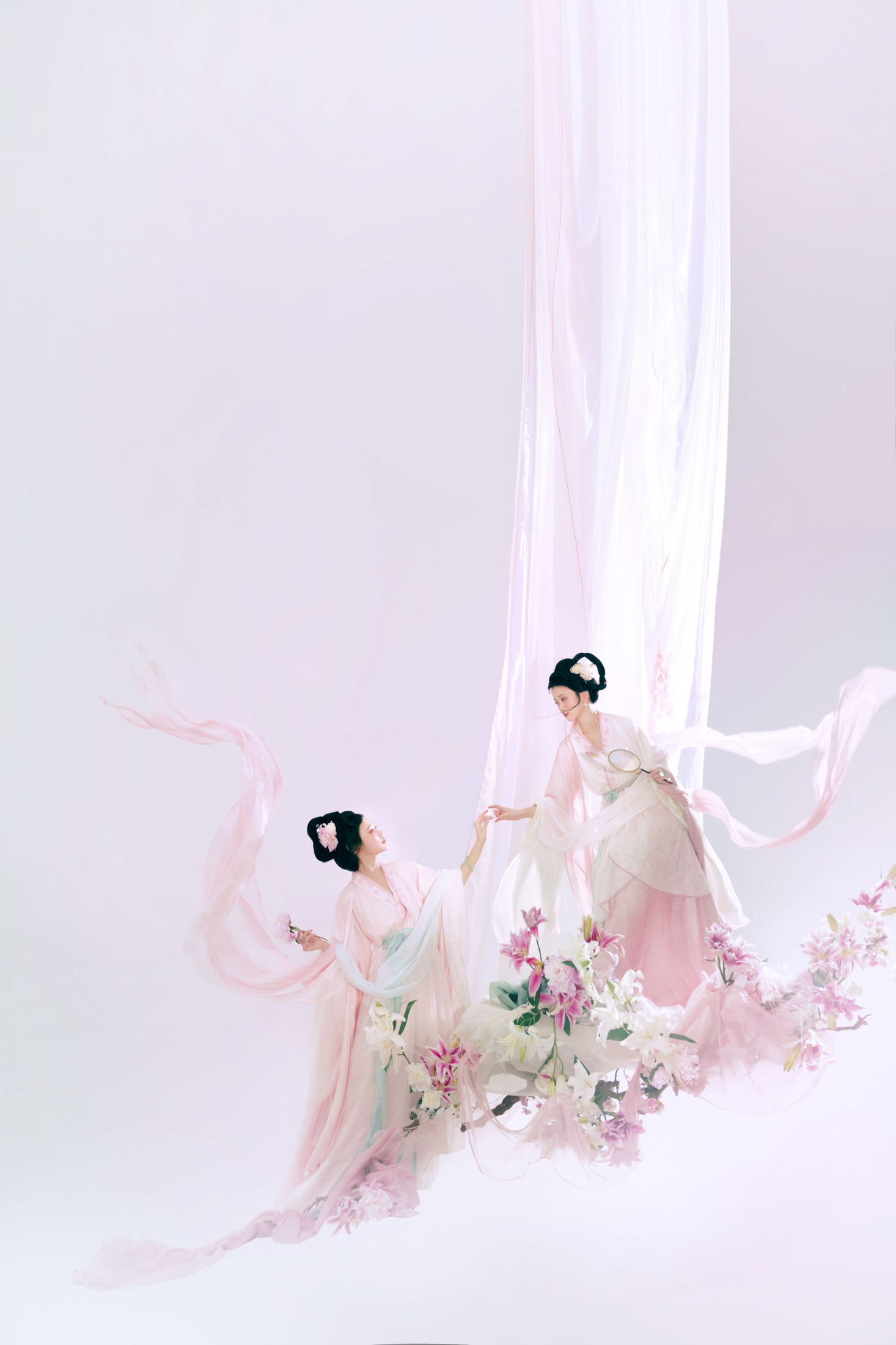 桃迟 苔源 – 《美人如花隔云端》[31P]-66COS