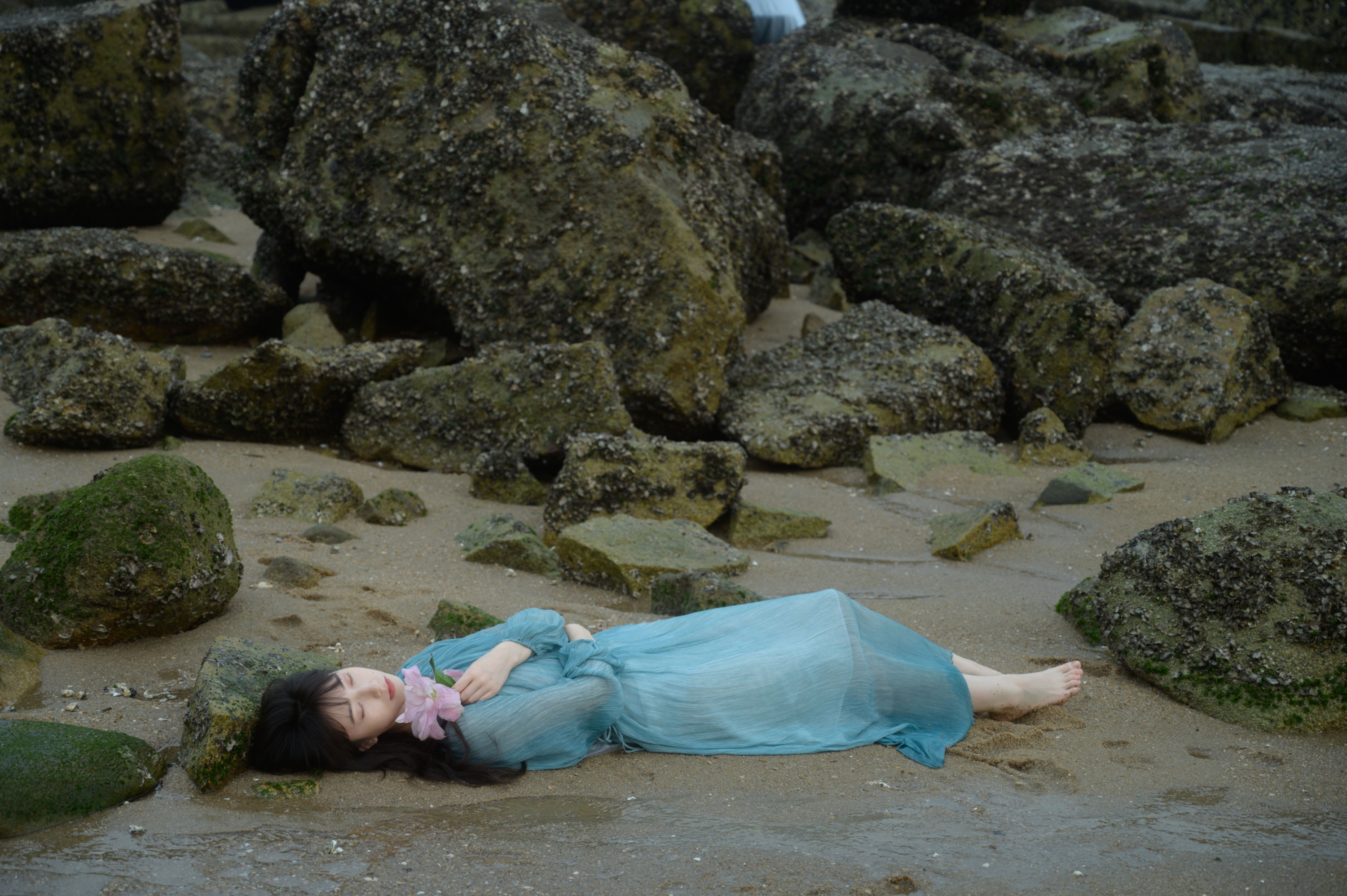怪兽 – 《海的女儿》[21P]-66COS